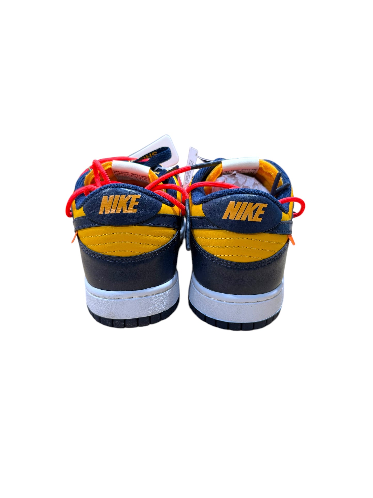Off-White x Nike Dunk Low University Gold