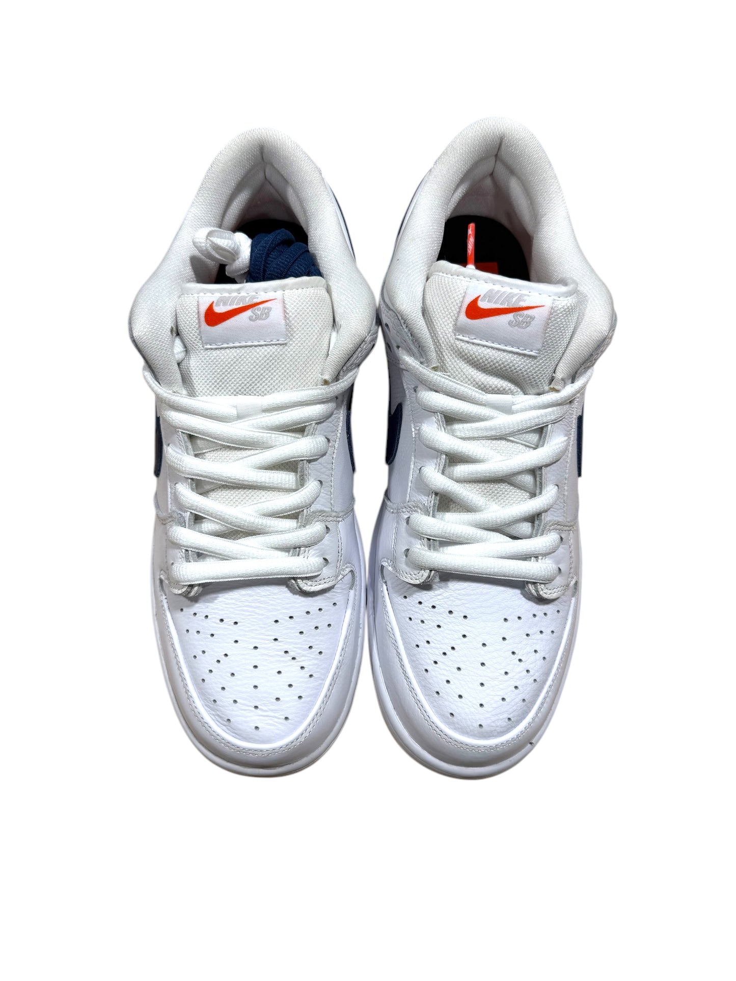 Orange Label White/Navy Nike SB Dunk Low