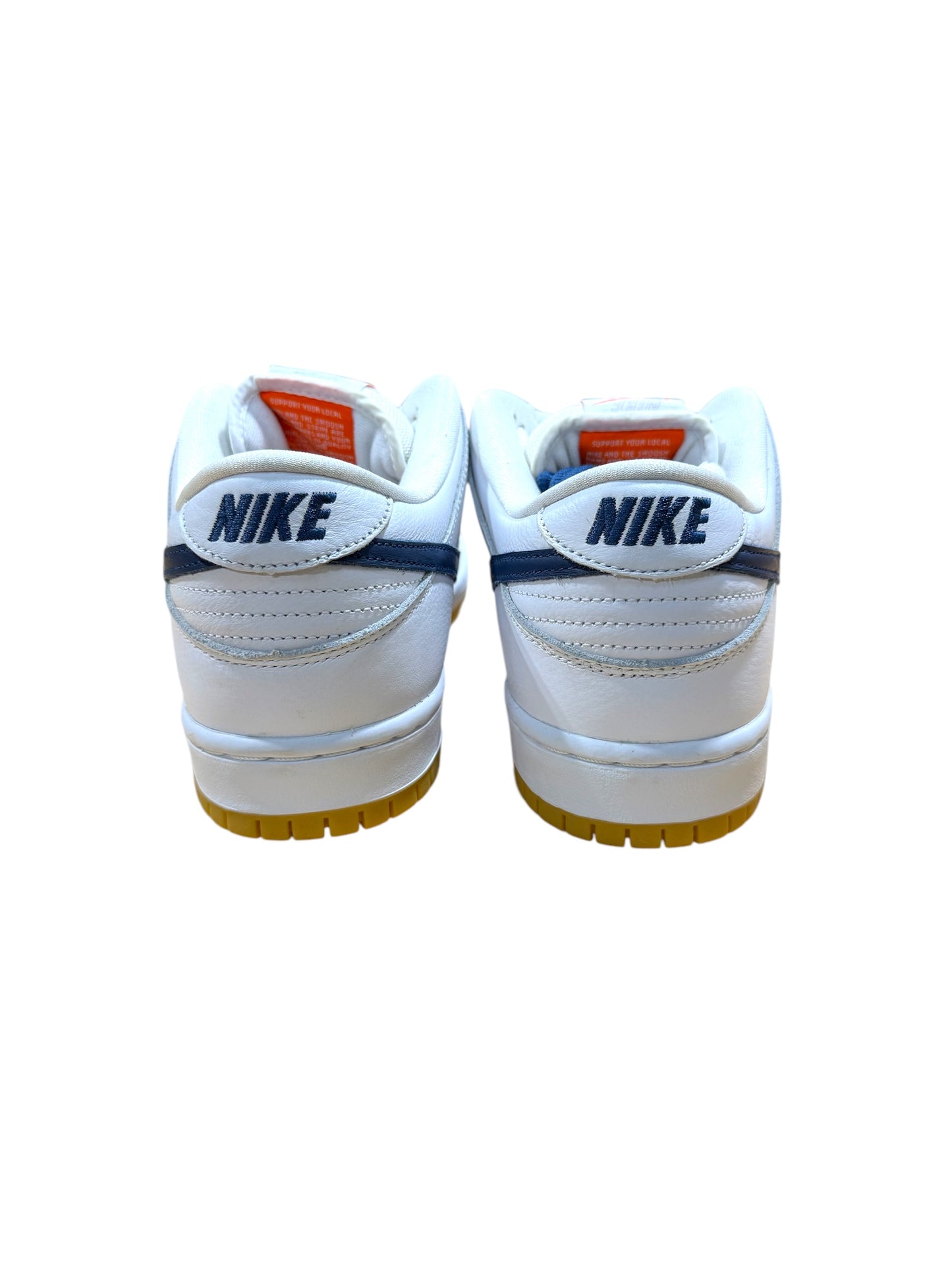 Orange Label White/Navy Nike SB Dunk Low