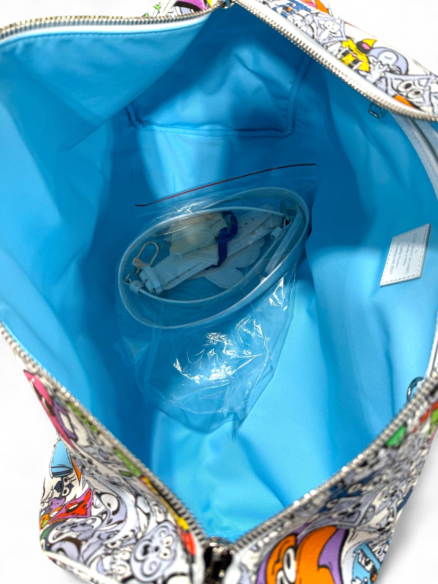 Louis Vuitton Multicolor Comics Keepall 50