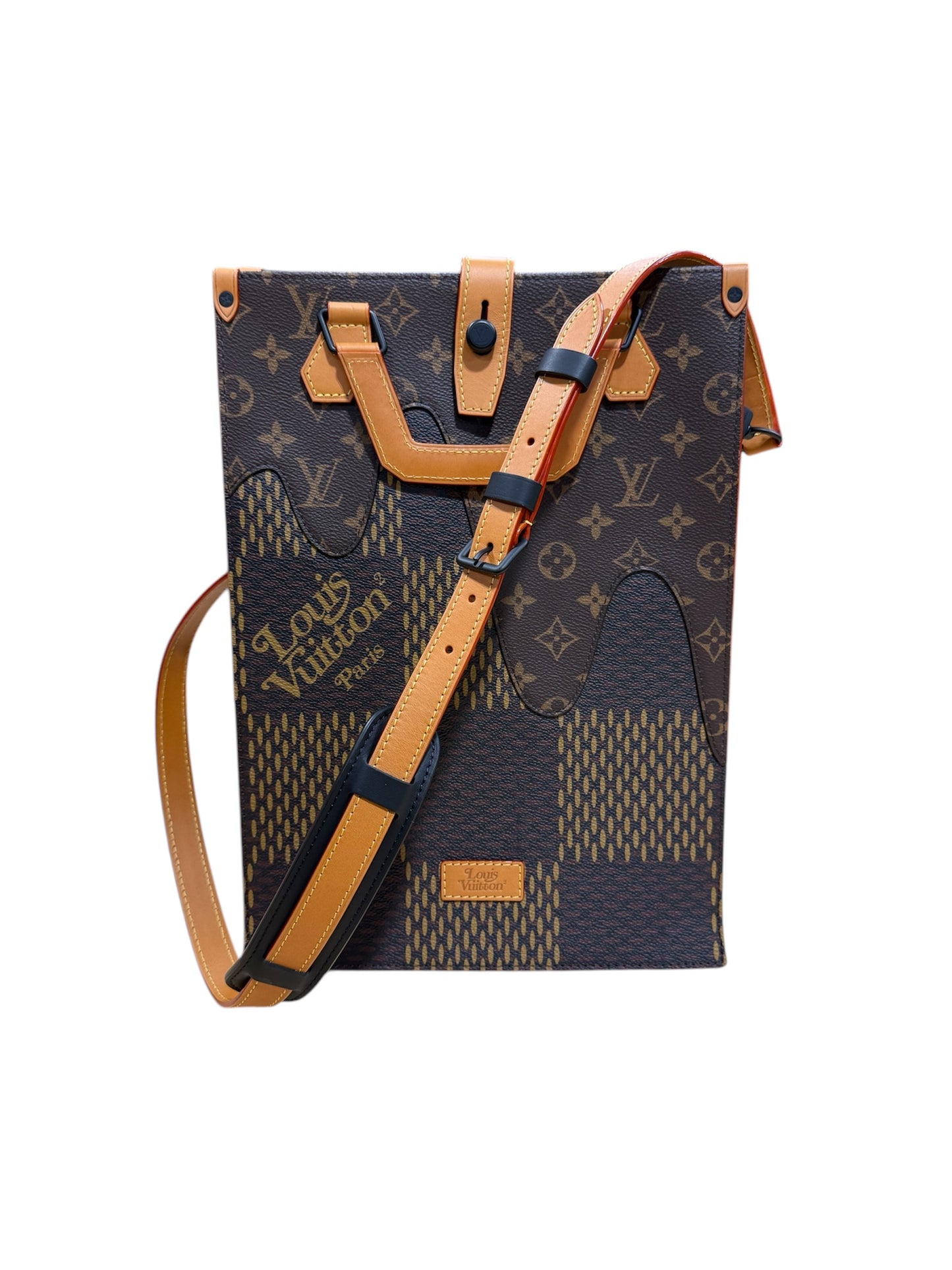 Louis Vuitton x Nigo Tote Damier Ebene Giant Mini Brown