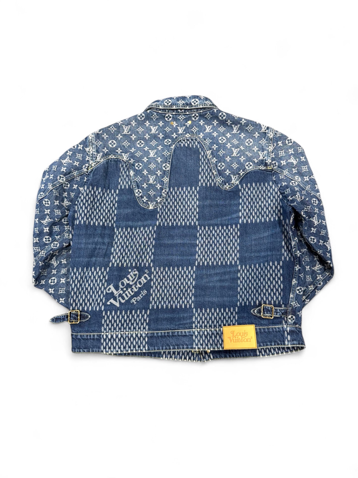 Louis Vuitton x Nigo Damier Waves Denim Jacket (Indigo)