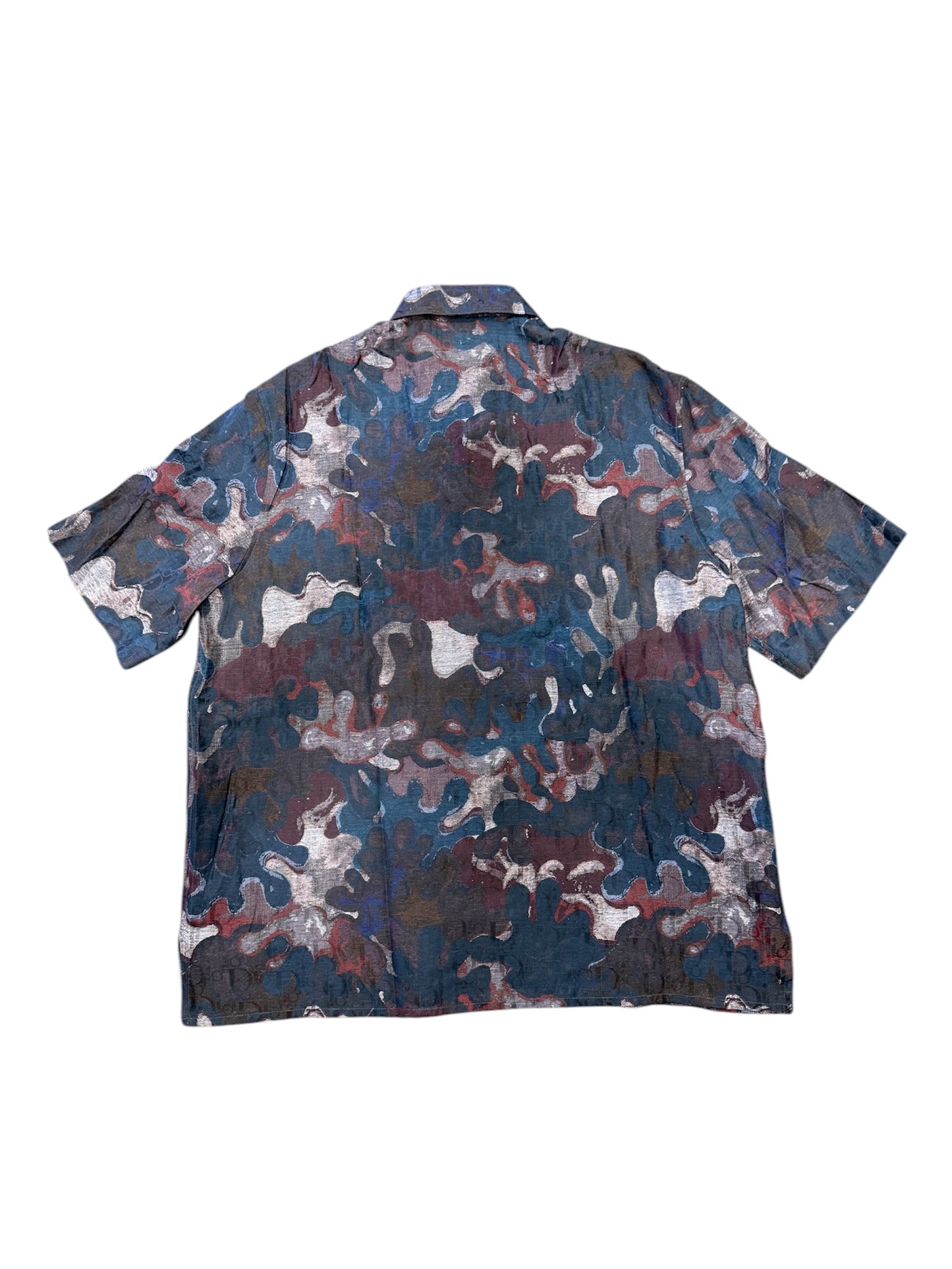 Dior x Peter Doig Oblique Button-Up Shirt