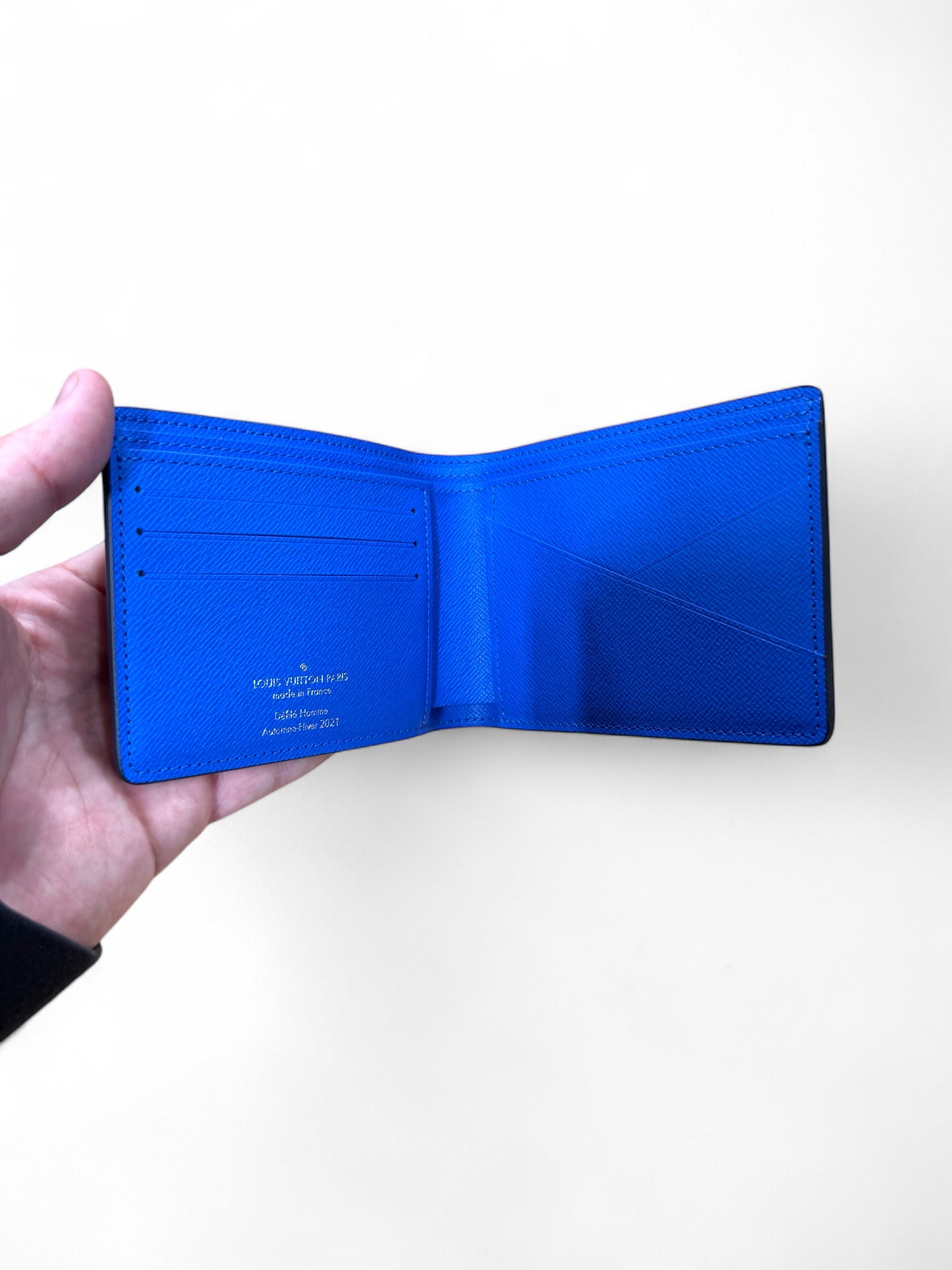 Louis Vuitton! Monogram Multiple Wallet (Blue)