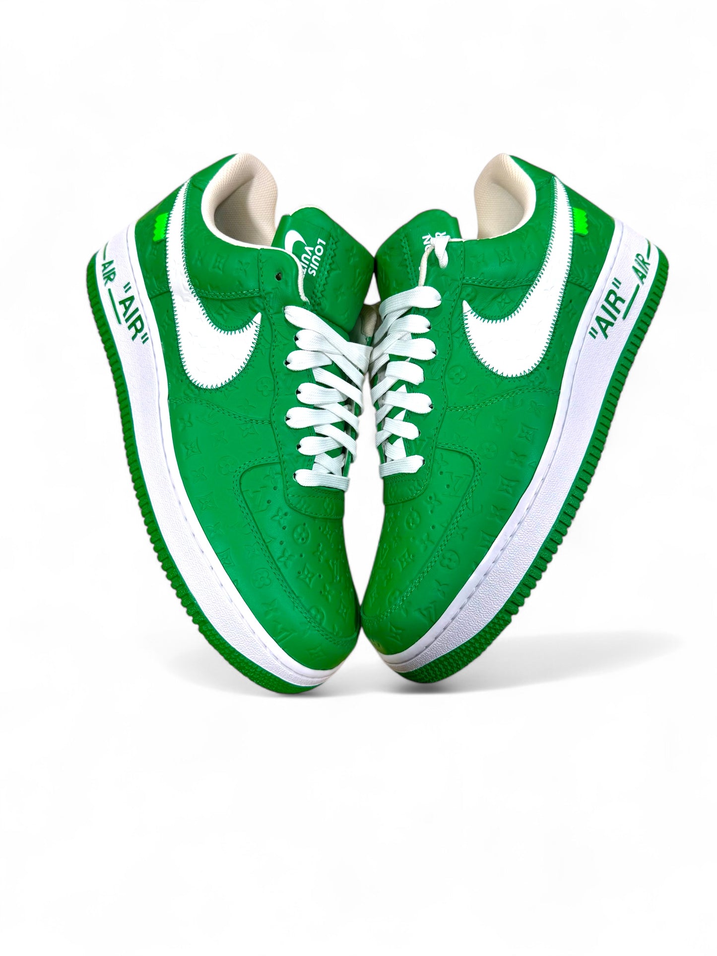 F&F Louis Vuitton Air Force 1 Green