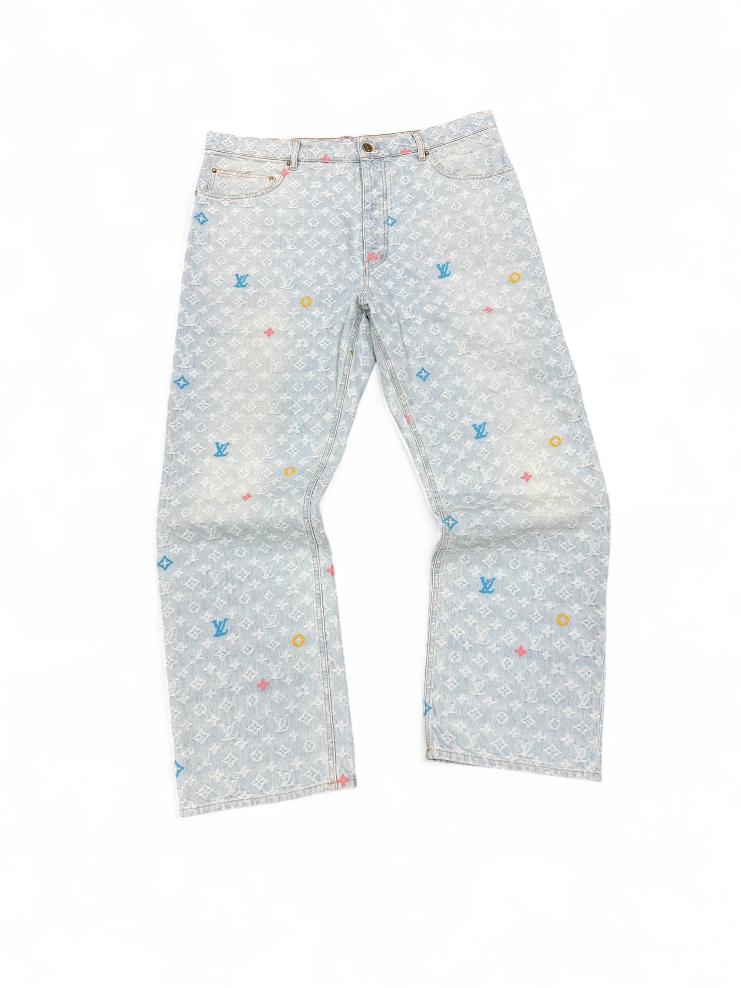 Louis vuitton x Tyler the creator monogram denim jeans