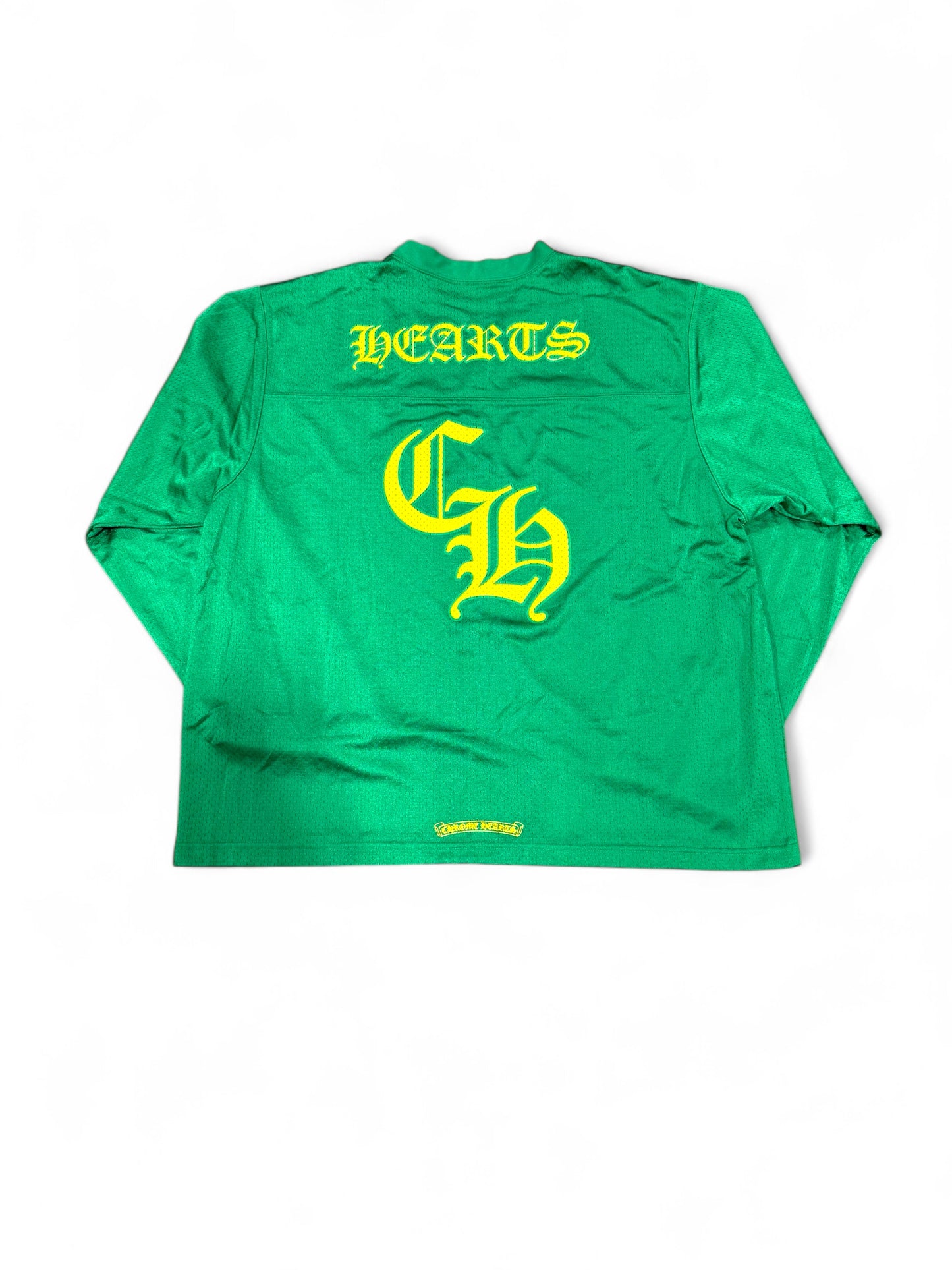 Chrome hearts mesh jersey long sleeve (Green/yelow)