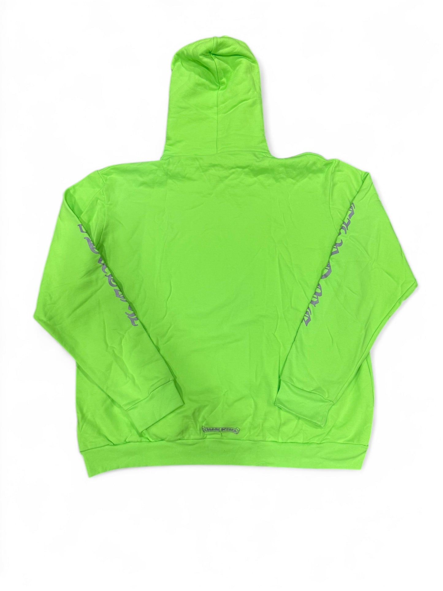 Chrome Hearts Miami Ultra Festival Hoodie (Neon Green / Silver)