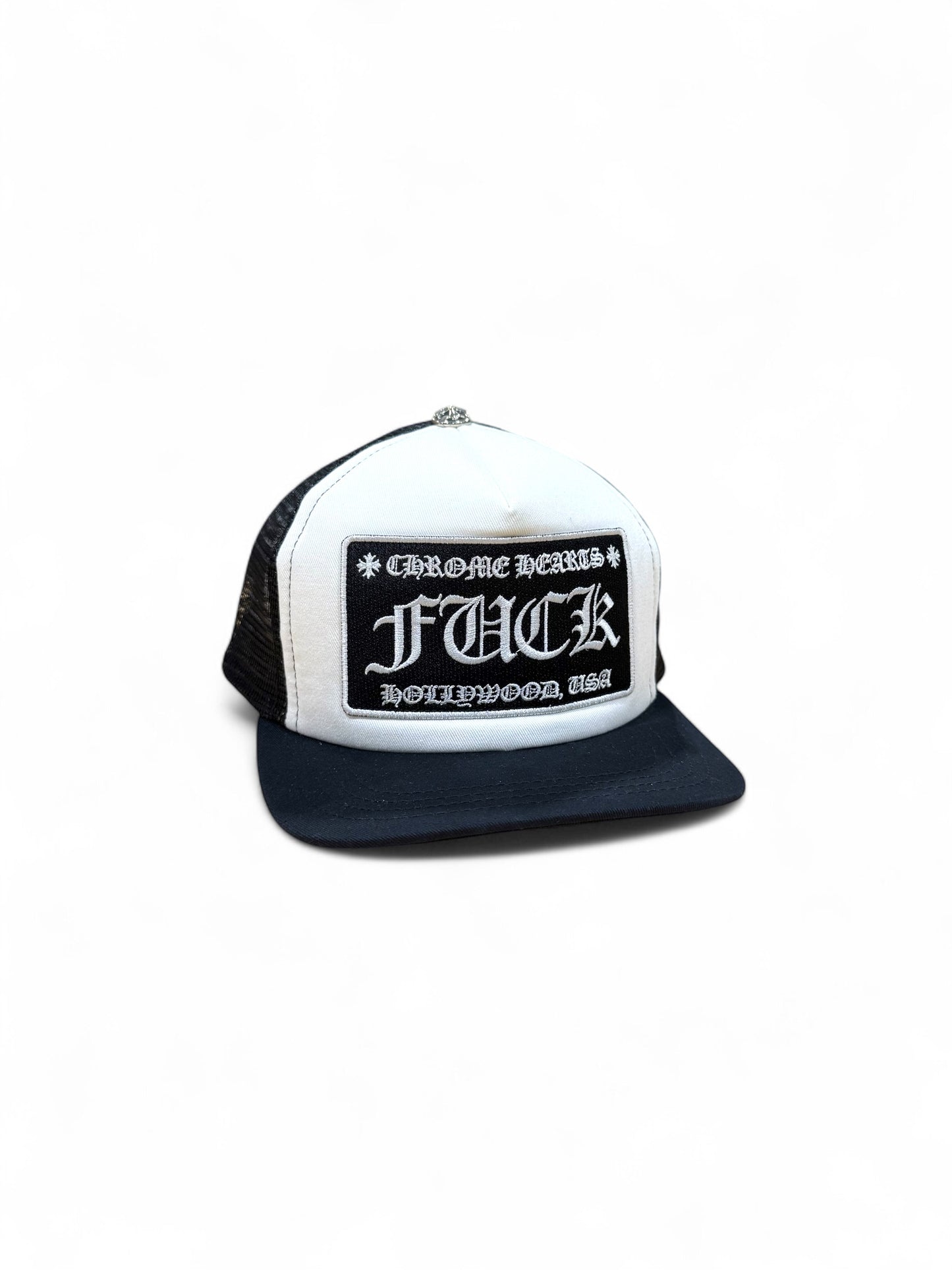 Chrome hearts F*CK Hollywood trucker hat