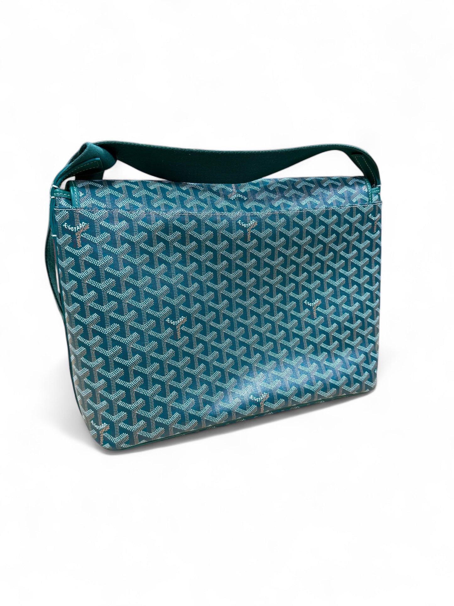 Goyard Capetien MM Messenger Bag (Green)