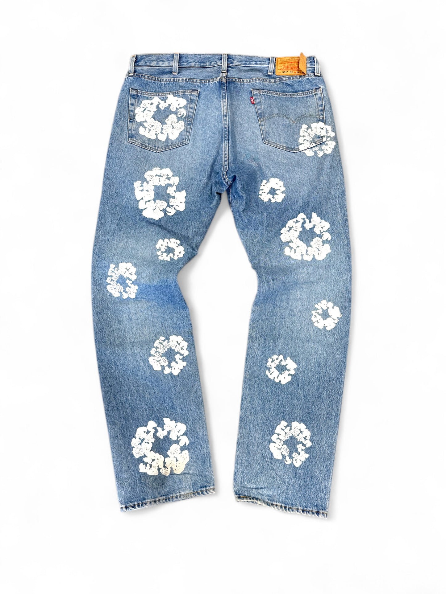 Denim Tears x Levi's Cotton Wreath Jeans (Light Wash)