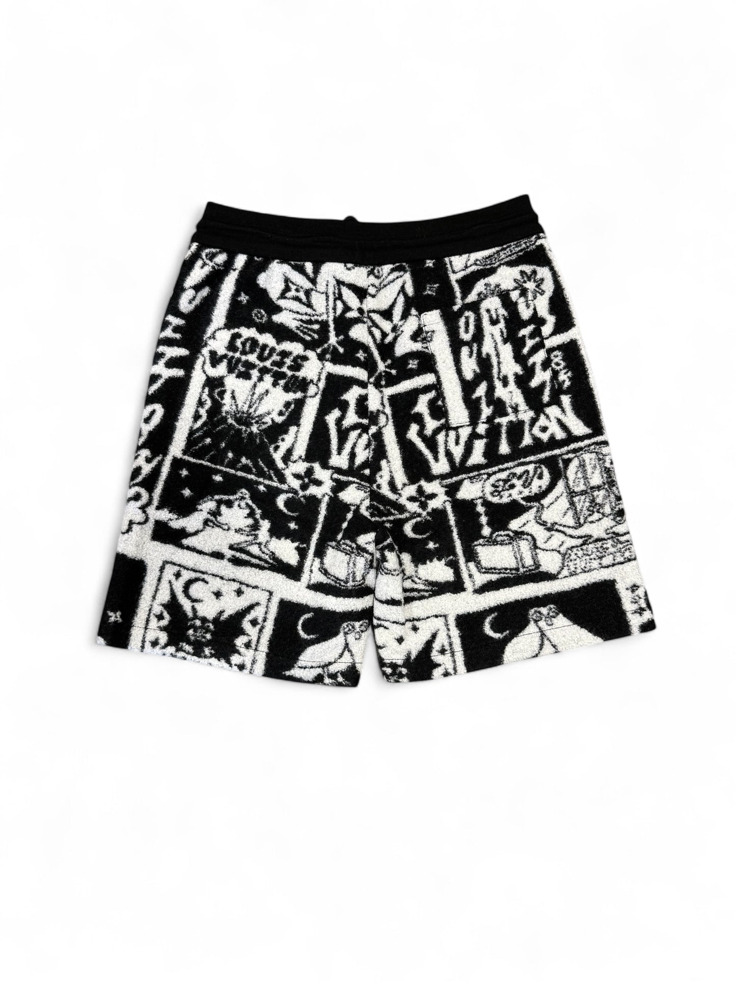 Louis Vuitton Comics Fleece Shorts