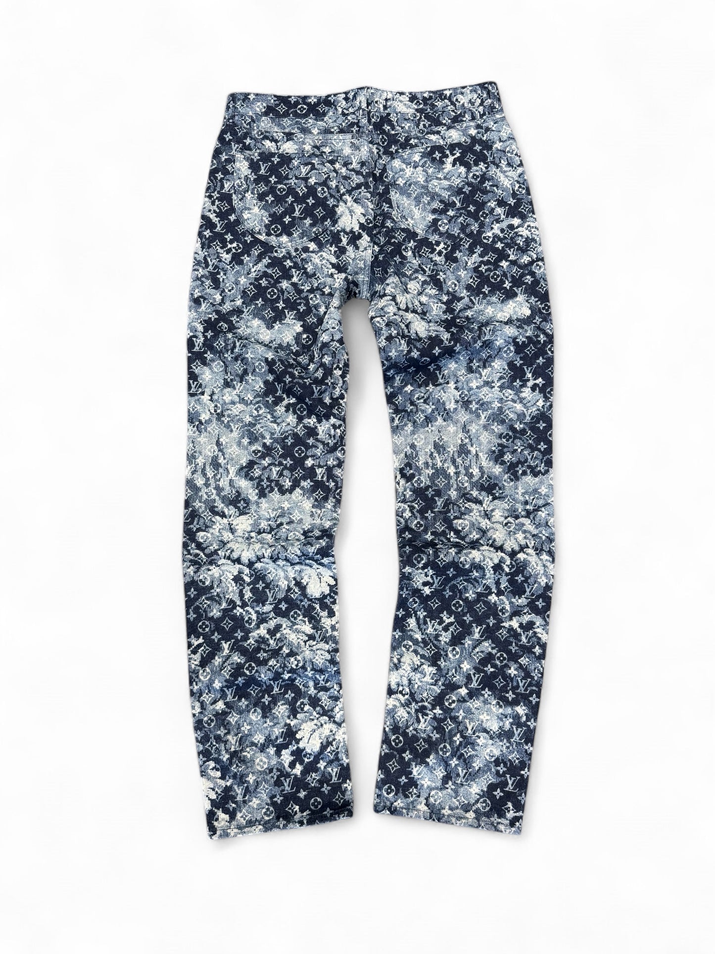 Louis Vuitton Tapestry Monogram Denim Jeans