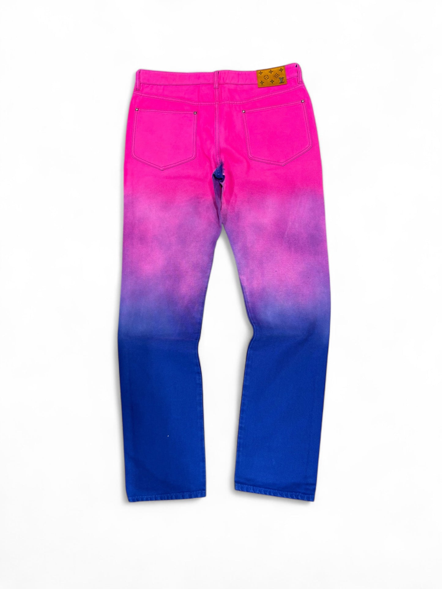 Louis Vuitton Gradient Jeans (Pink/Blue)