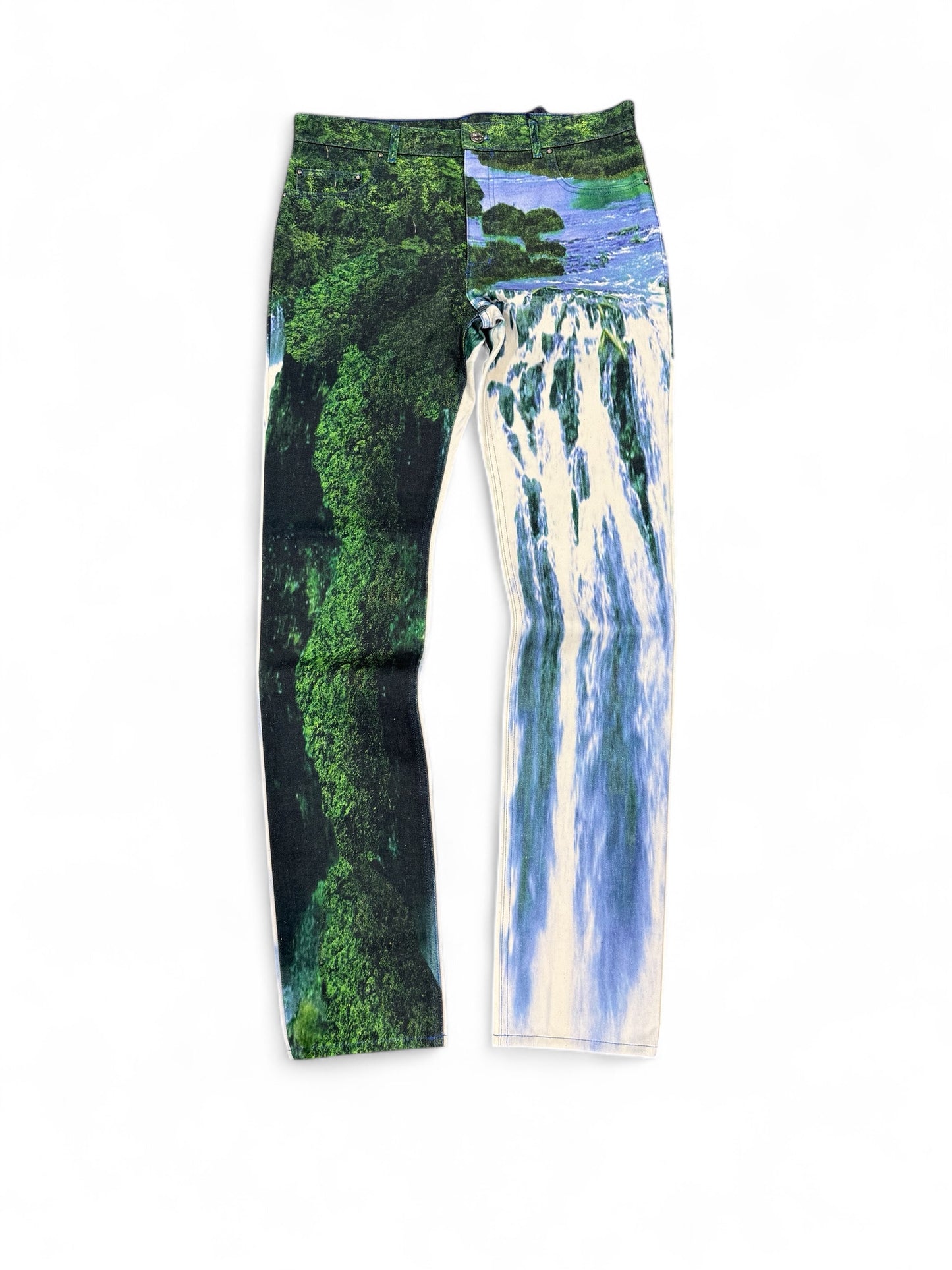 Louis Vuitton Slim Fit Lanscape Jeans