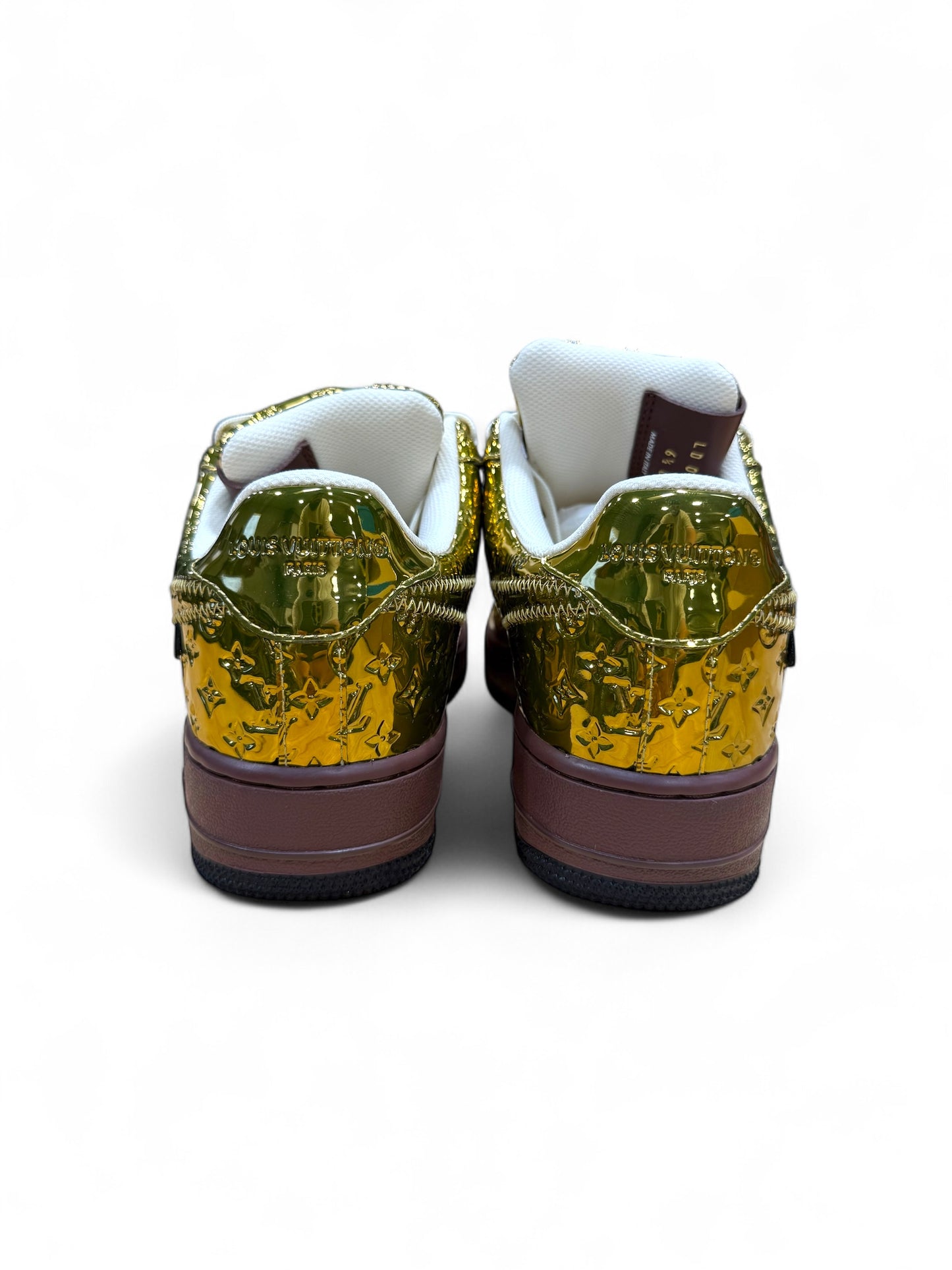 Louis Vuitton x Nike Air Force 1 "Gold"