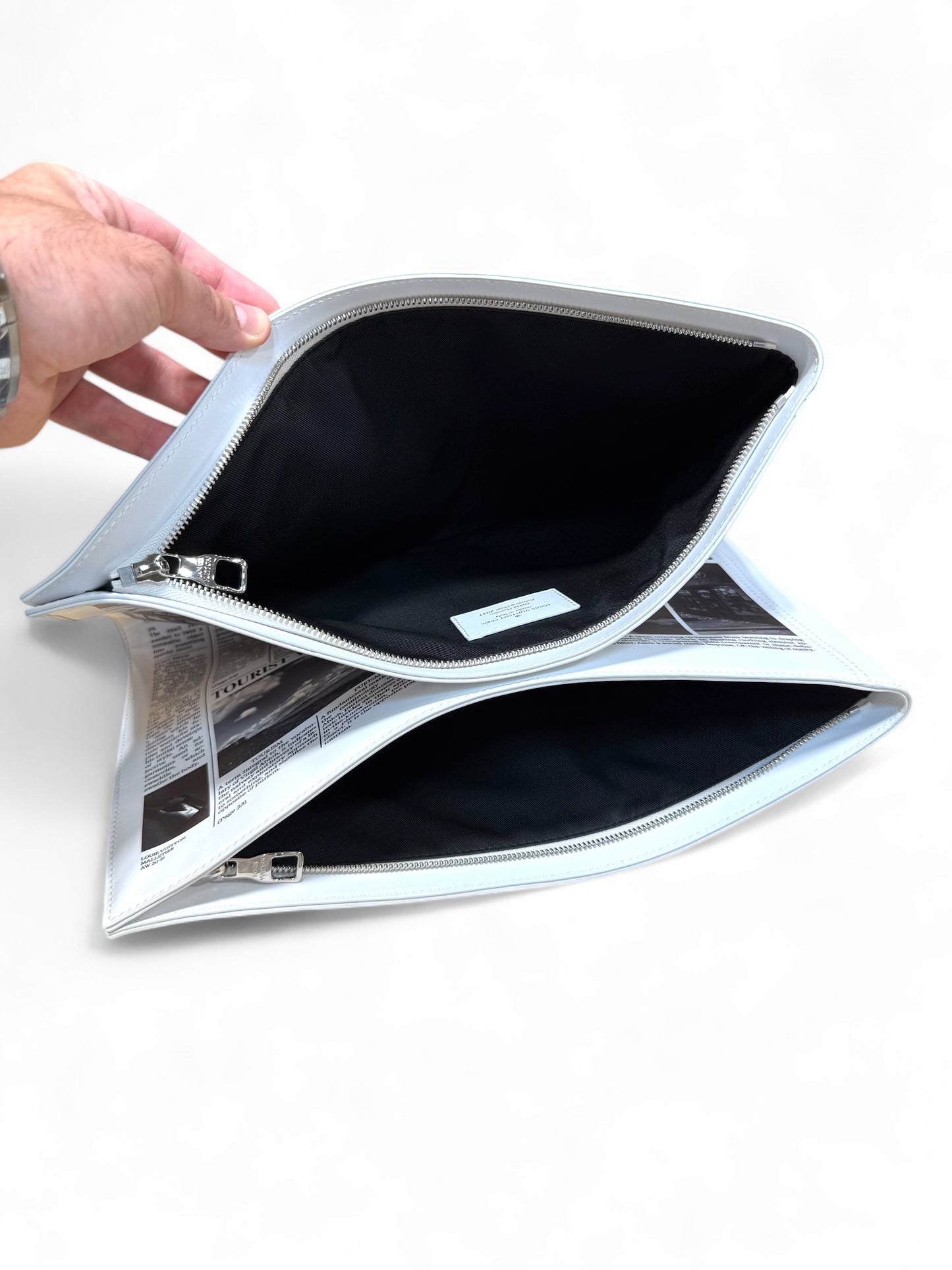Louis Vuitton Newspaper Clutch