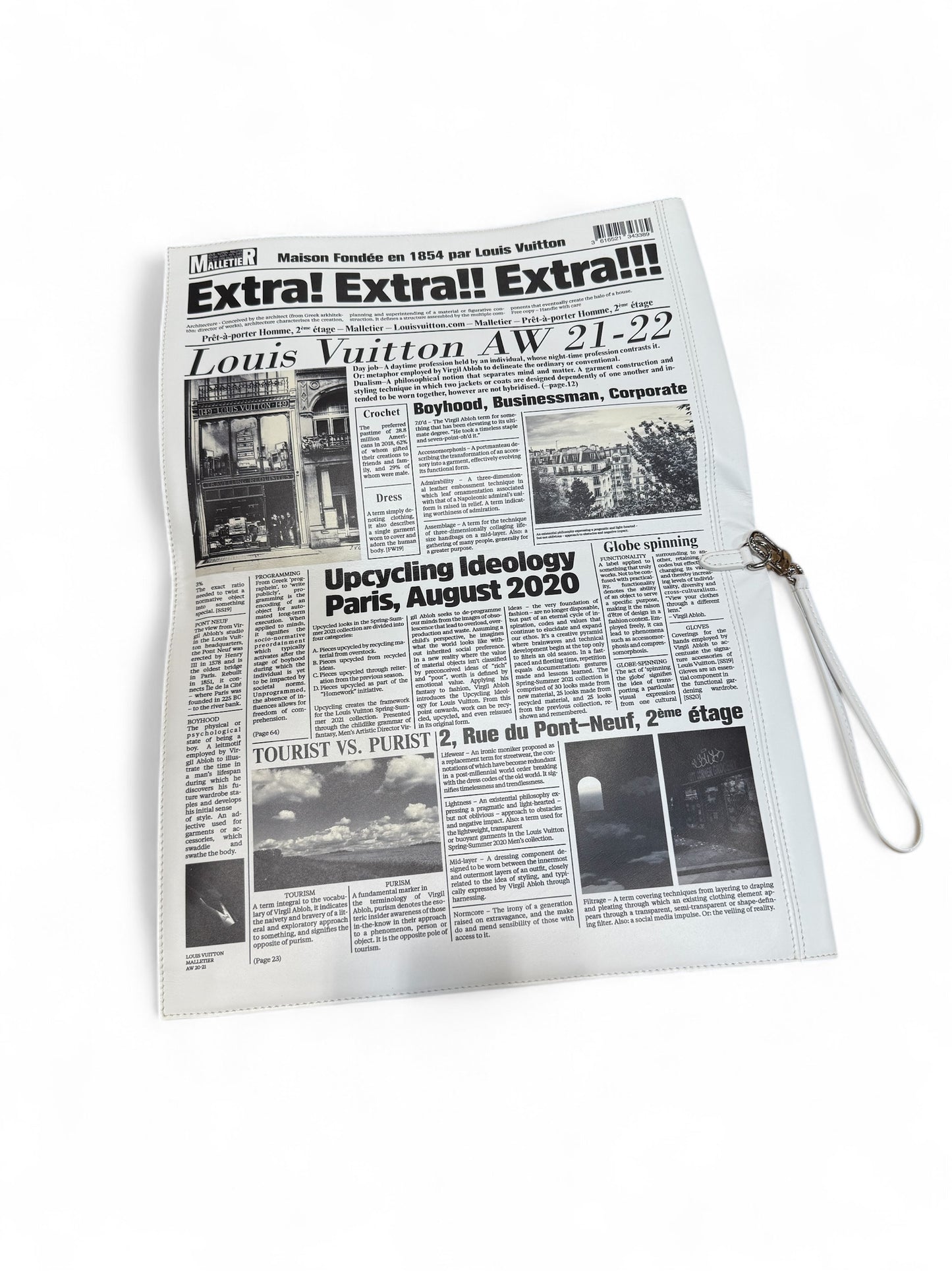 Louis Vuitton Newspaper Clutch