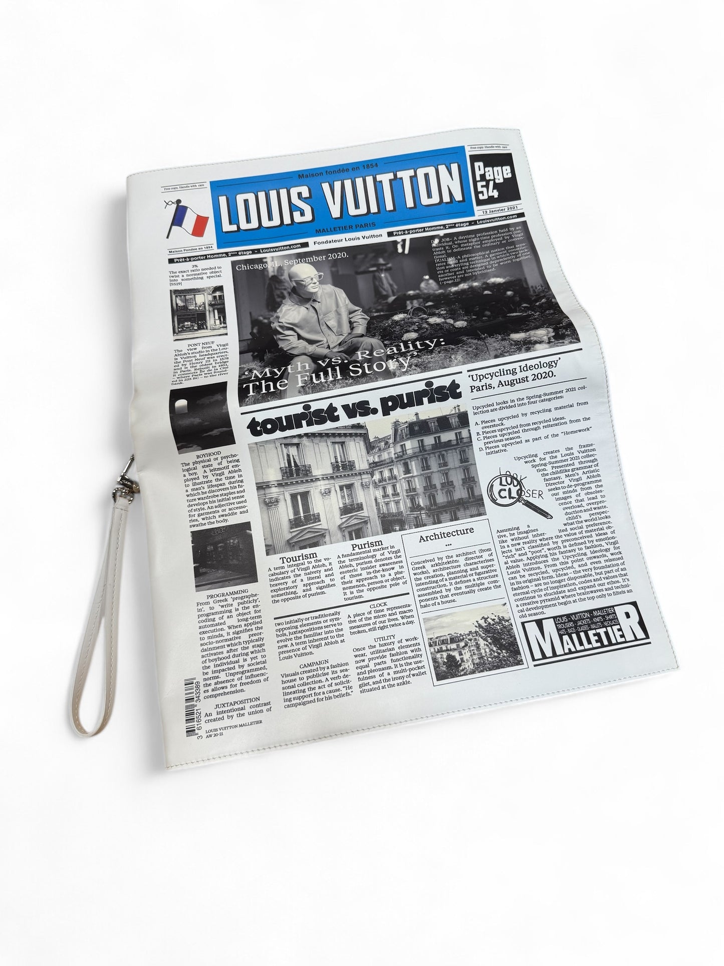 Louis Vuitton Newspaper Clutch