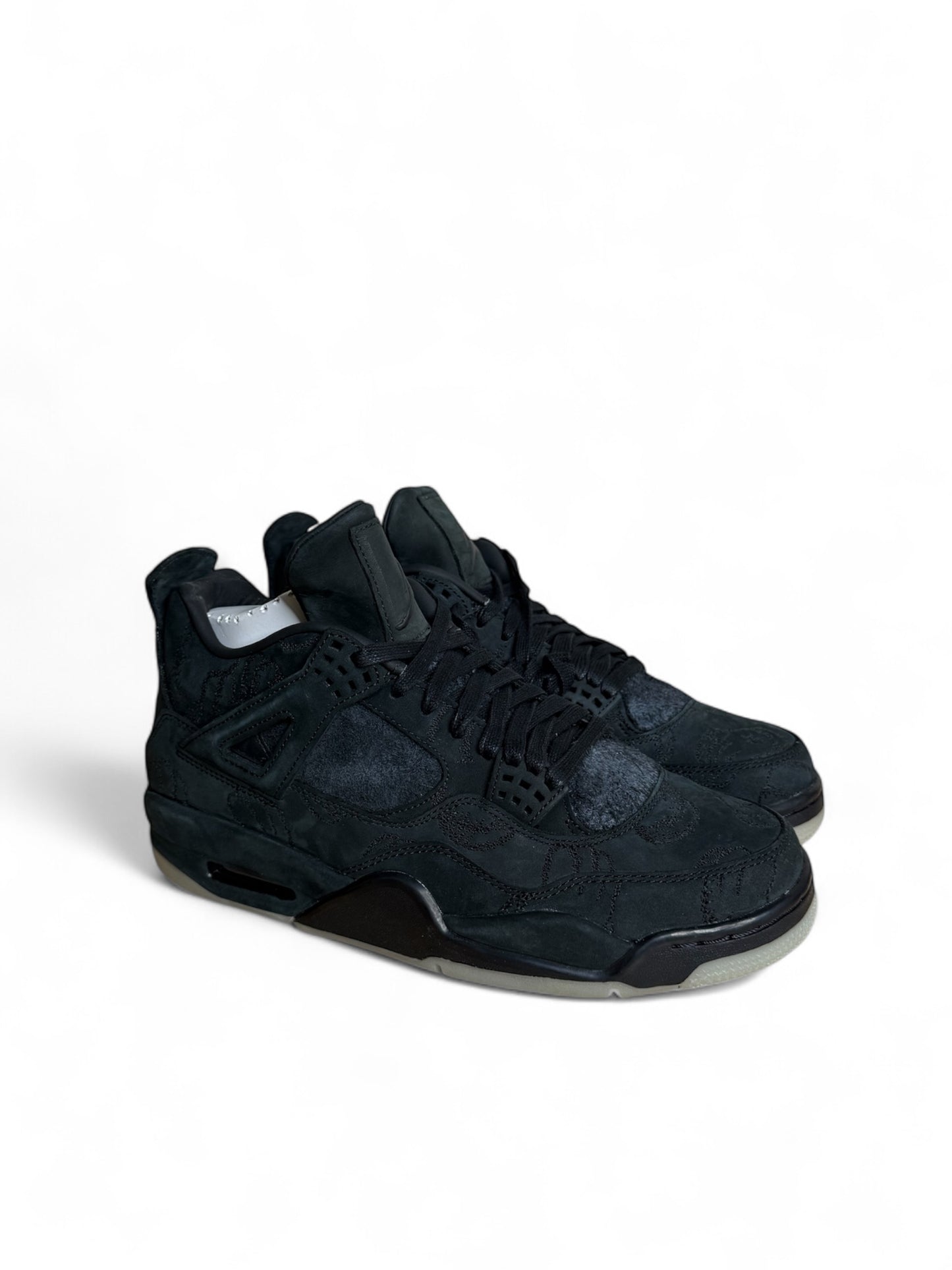 Kaws Jordan 4 "Black" Sample