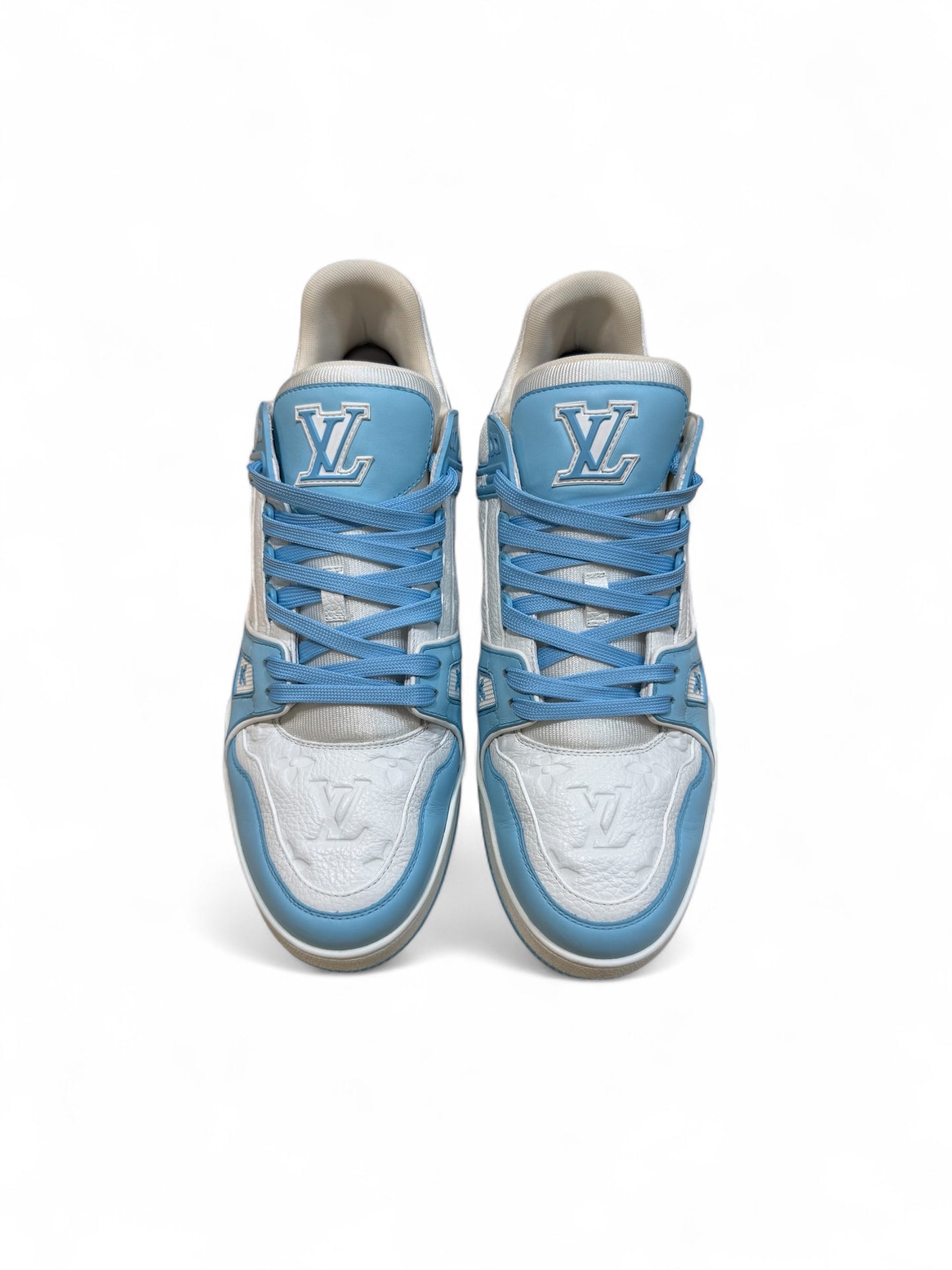 Louis Vuitton Trainer (Sky Blue / White)