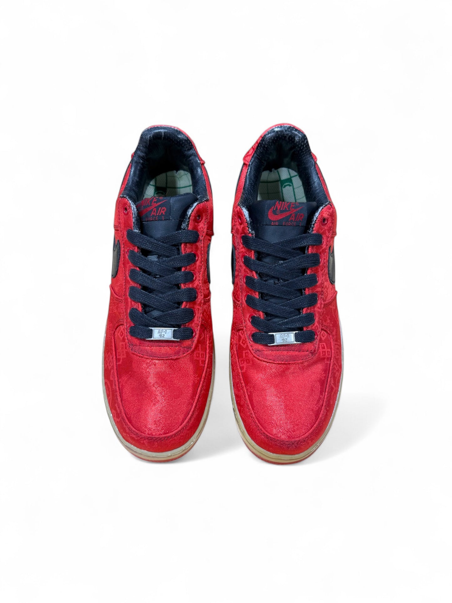 Red Silk 1World Clot Nike Air Force 1 (Hong Kong Exclusive)