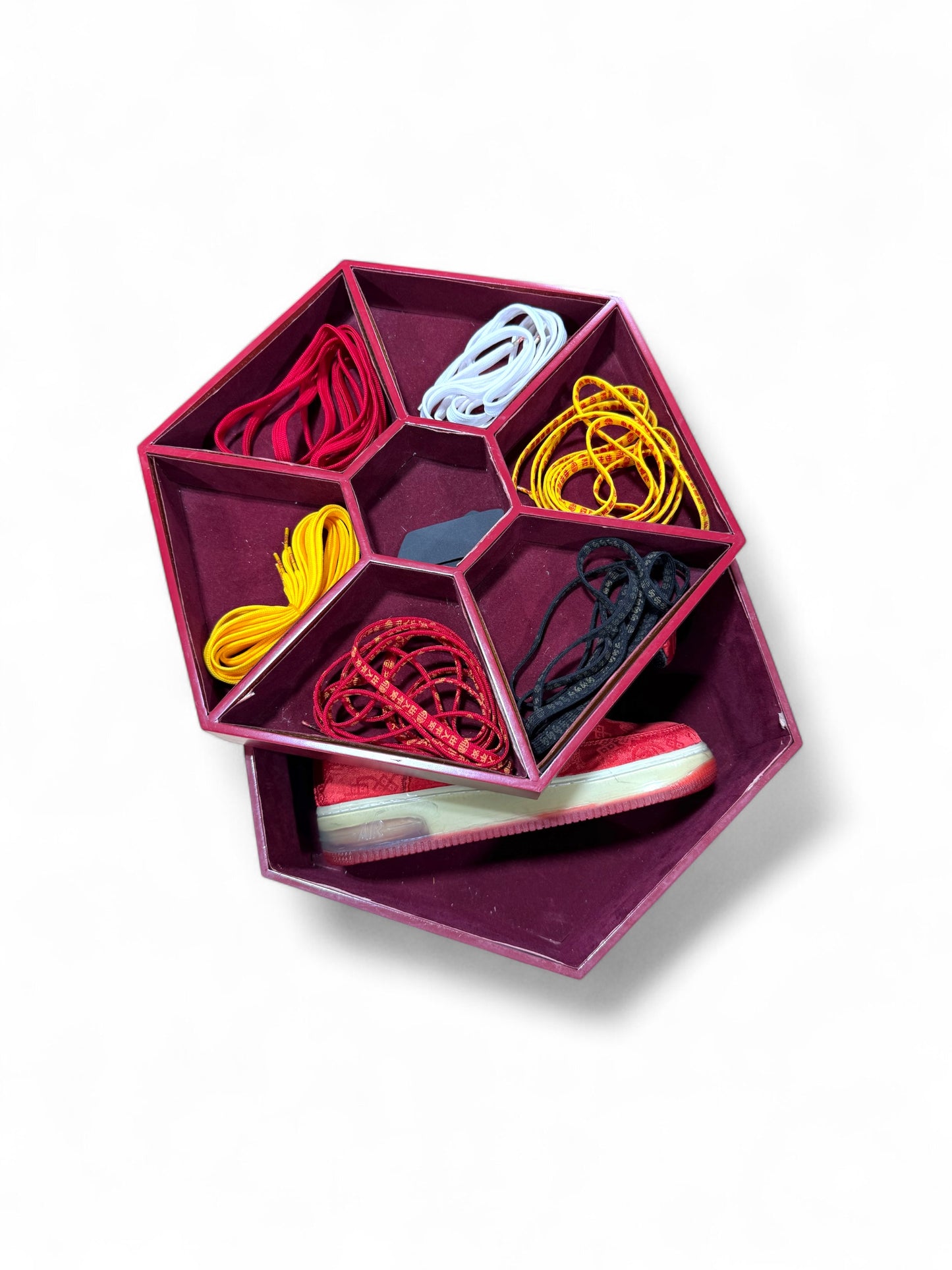 Red Silk 1World Clot Nike Air Force 1 (Hong Kong Exclusive)