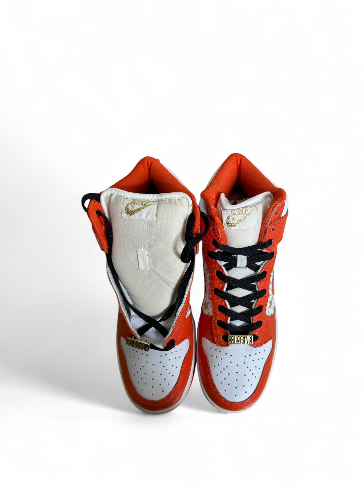Nike SB Dunk High Supreme Orange Star