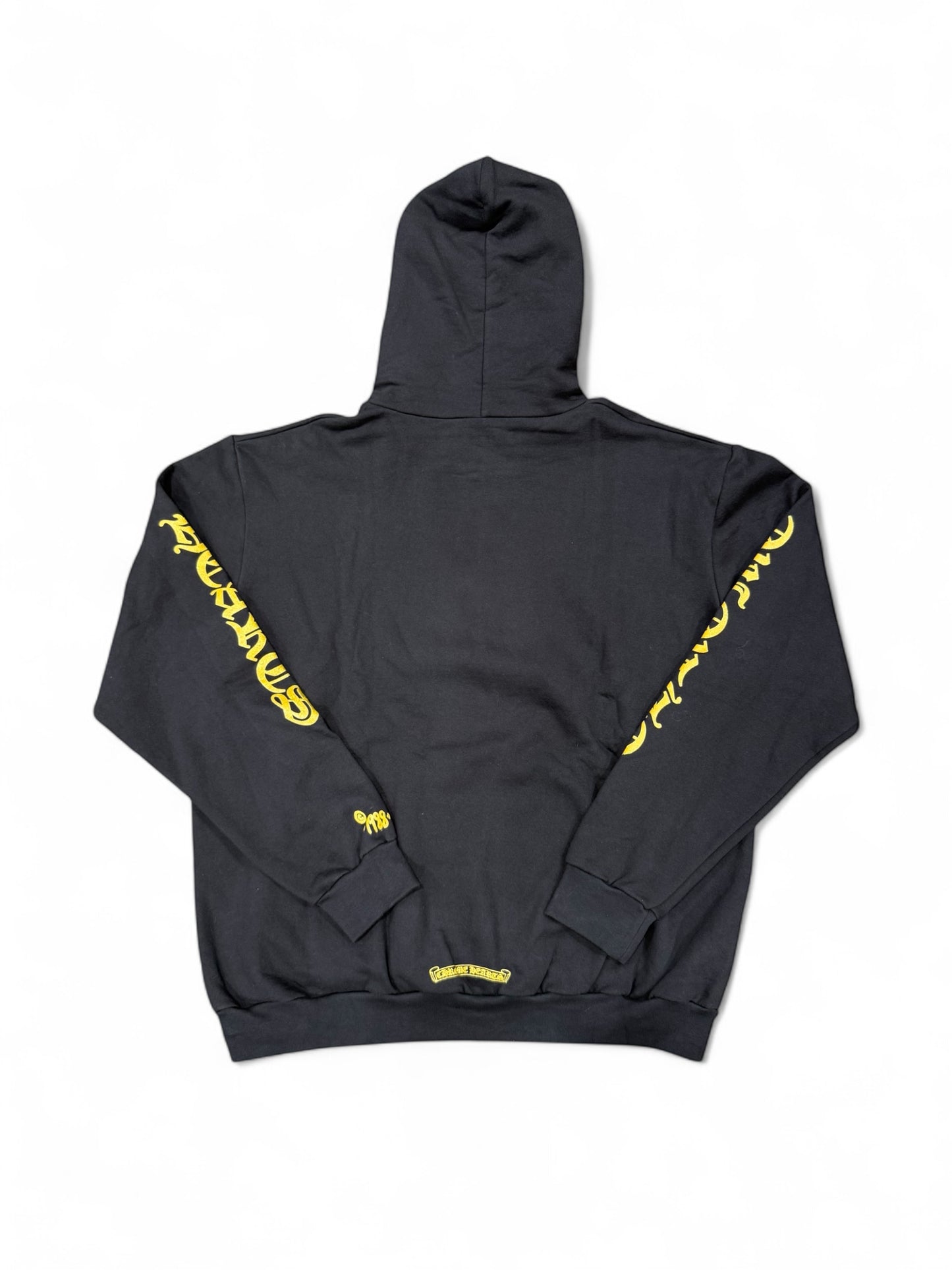 Chrome Hearts 1988 Gold Glitter Online Exclusive Hoodie
