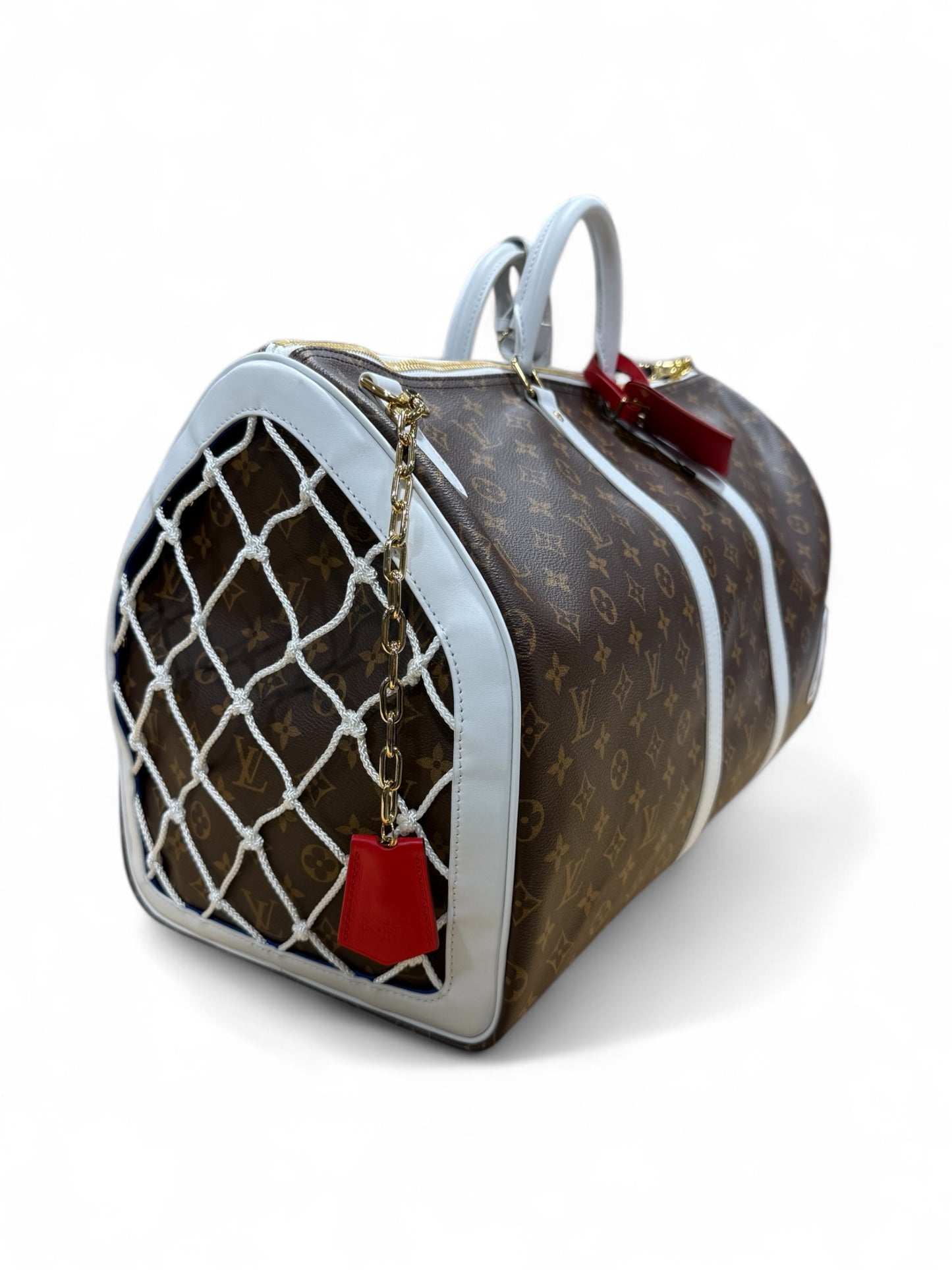 Louis Vuitton X NBA Brown Monogram Keepall 55