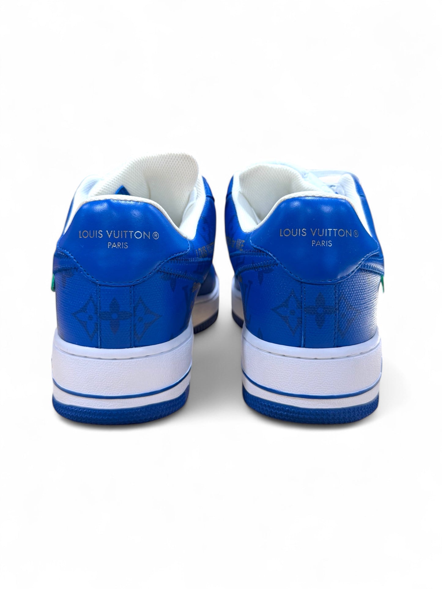 Louis Vuitton X Nike Air Force 1 Blue