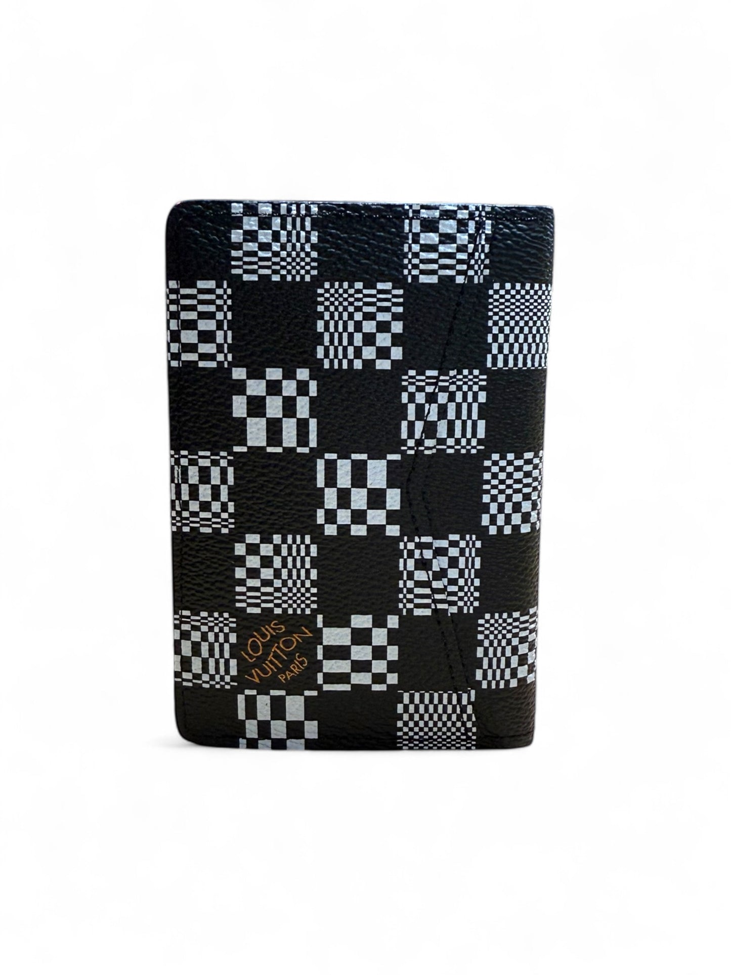 Louis Vuitton Distorted Damier Pocket Organizer (Black & White)