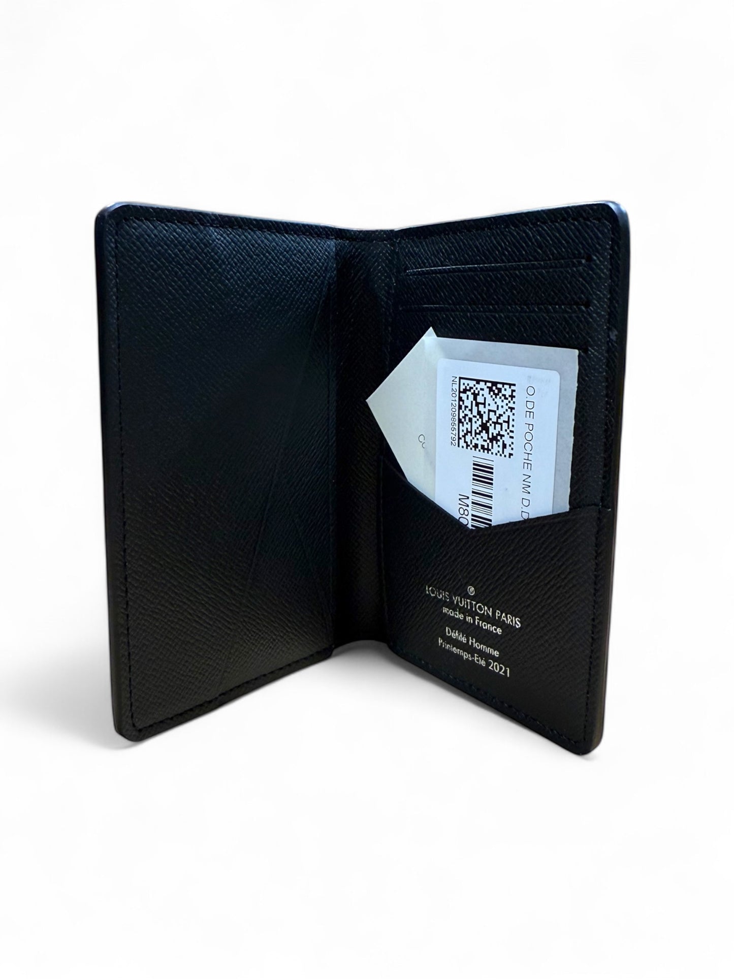 Louis Vuitton Distorted Damier Pocket Organizer (Black & White)