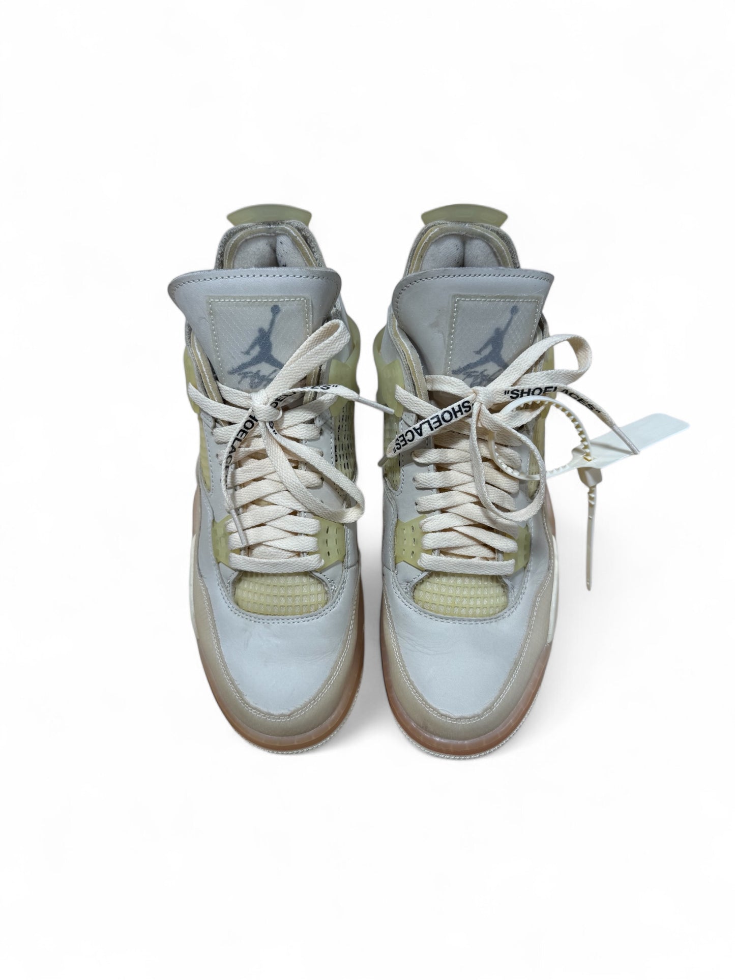 Off-White X Air Jordan 4 Sail (Pre-Owned)