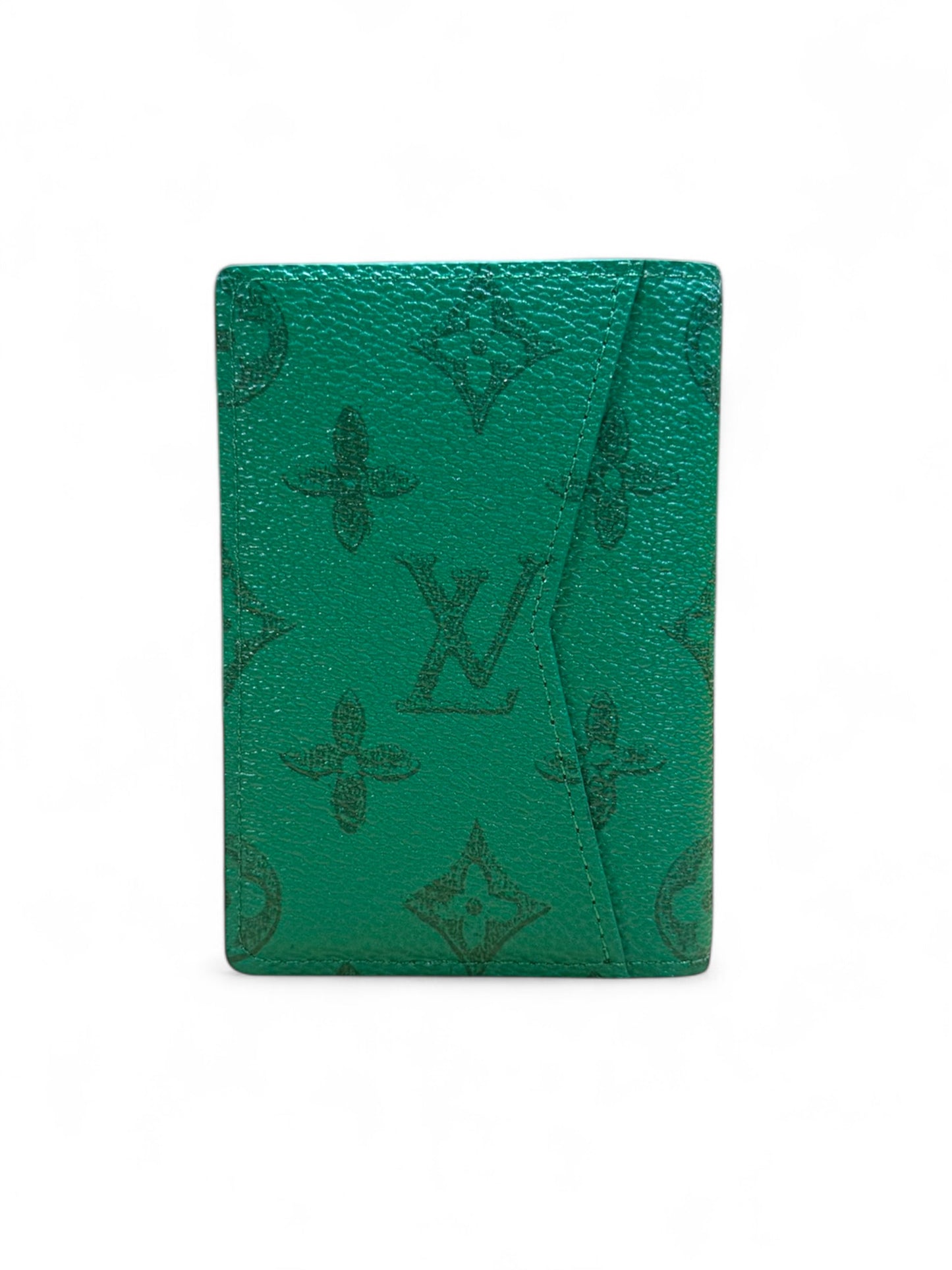 Louis Vuitton Green Monogram Pocket Organizer