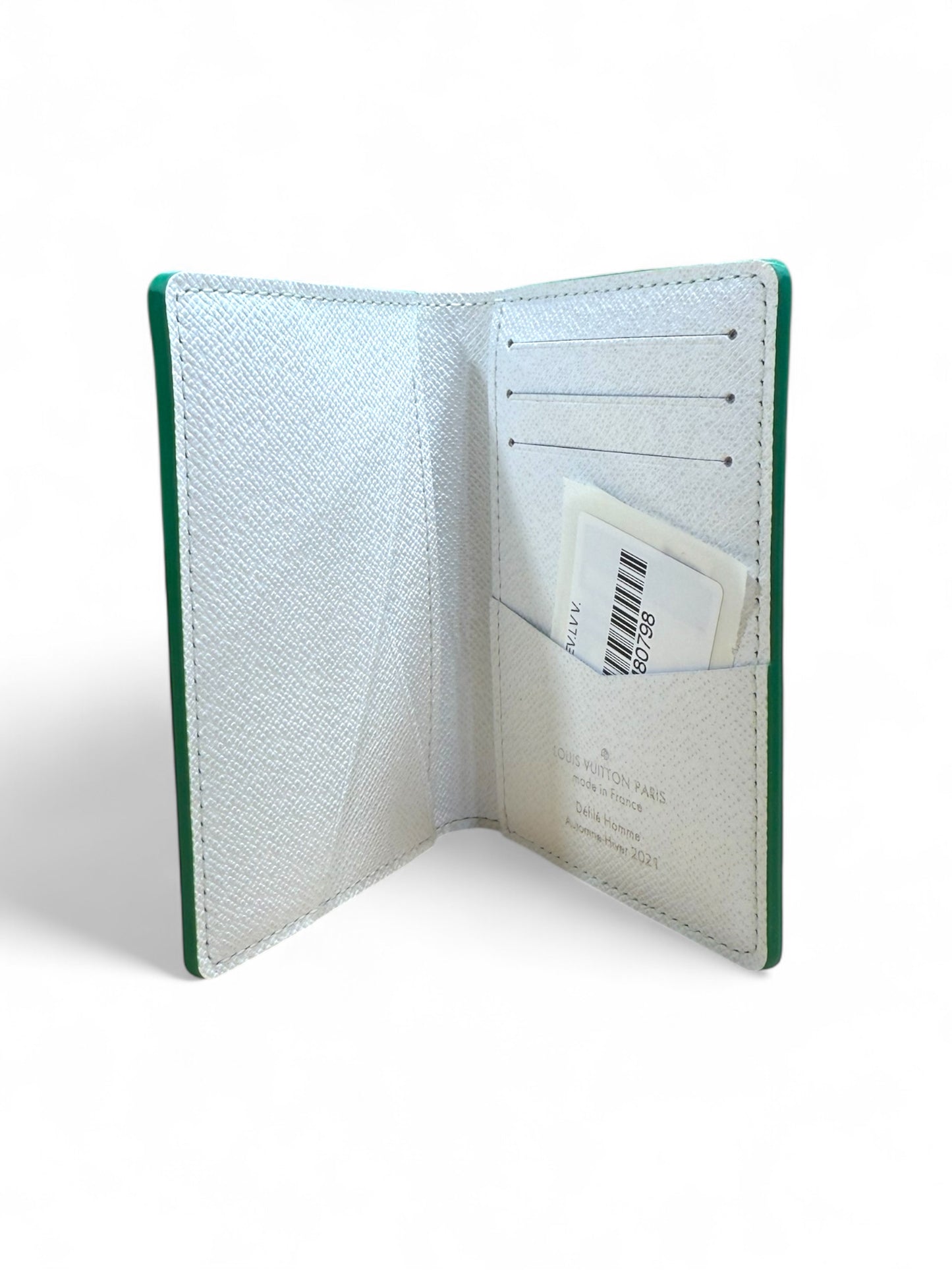 Louis Vuitton Green Monogram Pocket Organizer