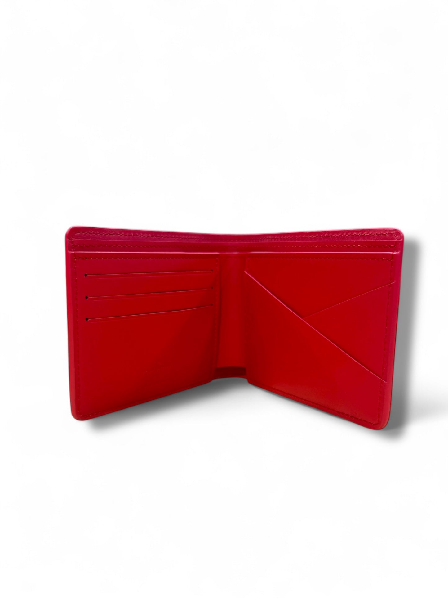 Louis Vuitton White Damier Spray Bifold Wallet
