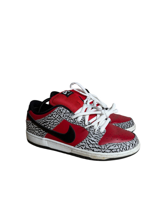 Nike SB Dunk Low Supreme Red Cement (Pre-Owned)