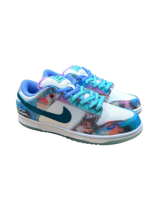 Futura Laboratories x Nike SB Dunk Low Bleached Aqua
