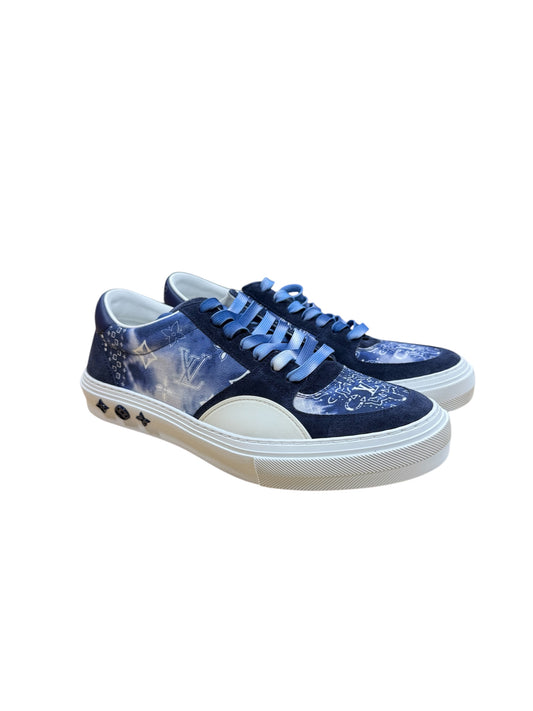Louis Vuitton Ollie Sneakers Bandana Blue Monogram