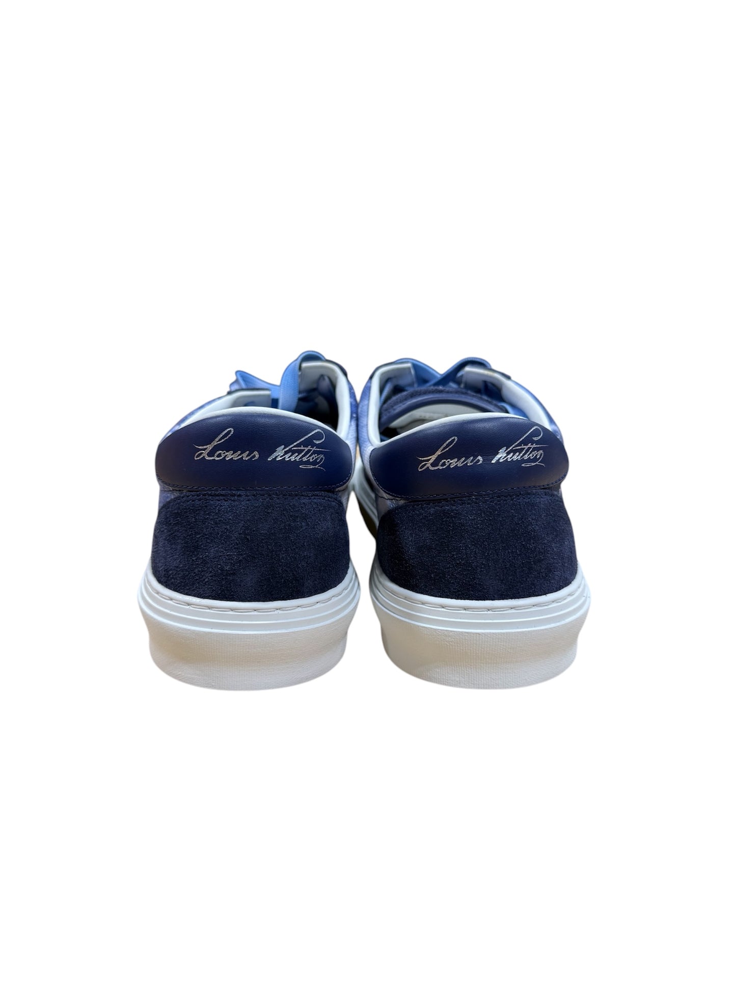 Louis Vuitton Ollie Sneakers Bandana Blue Monogram