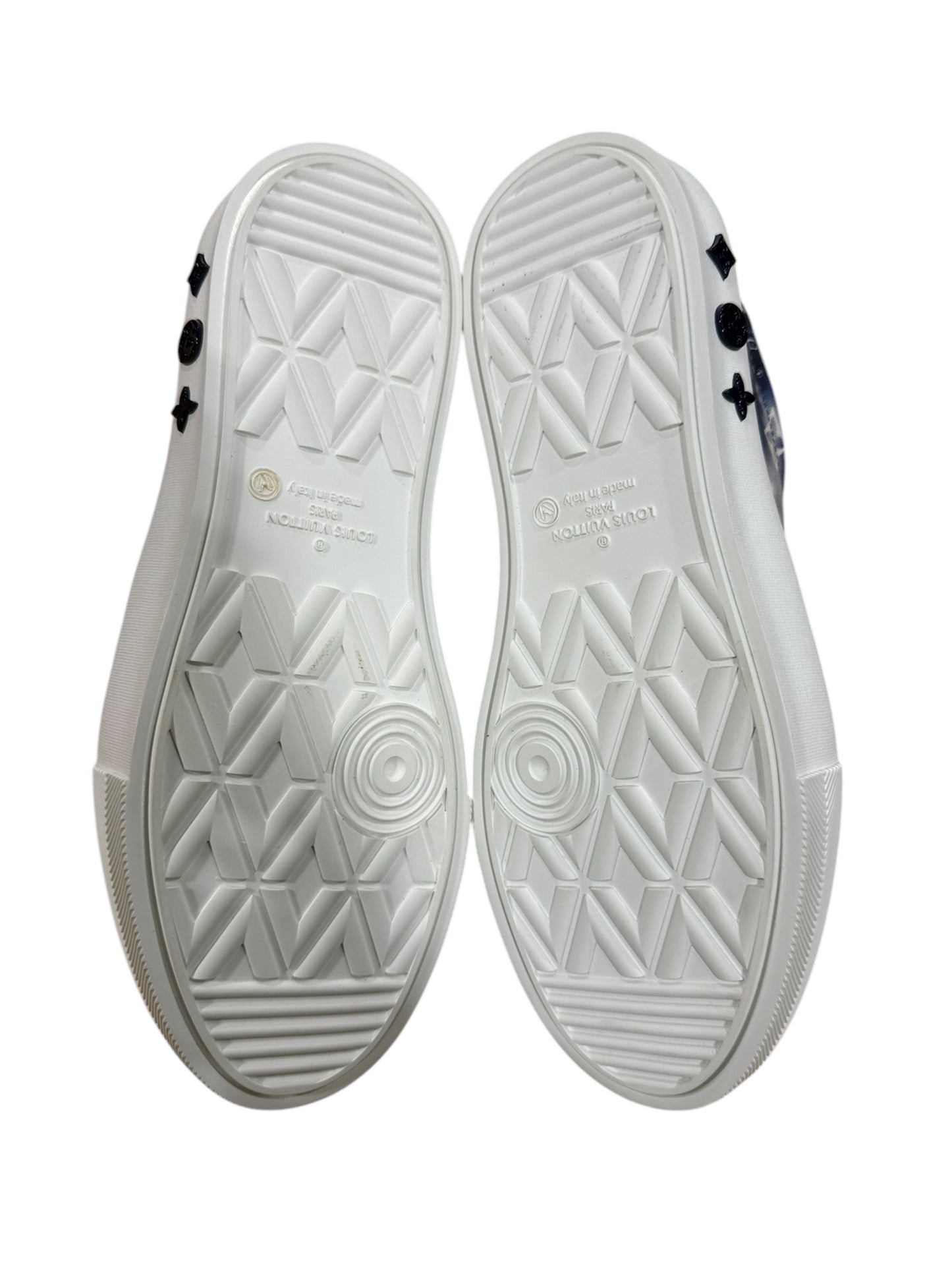 Louis Vuitton Ollie Sneakers Bandana Blue Monogram