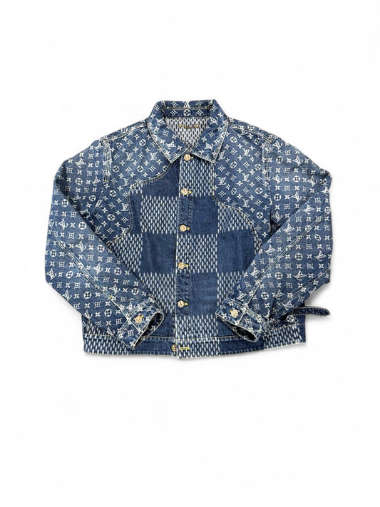 Louis Vuitton x Nigo Damier Waves Denim Jacket (Indigo)