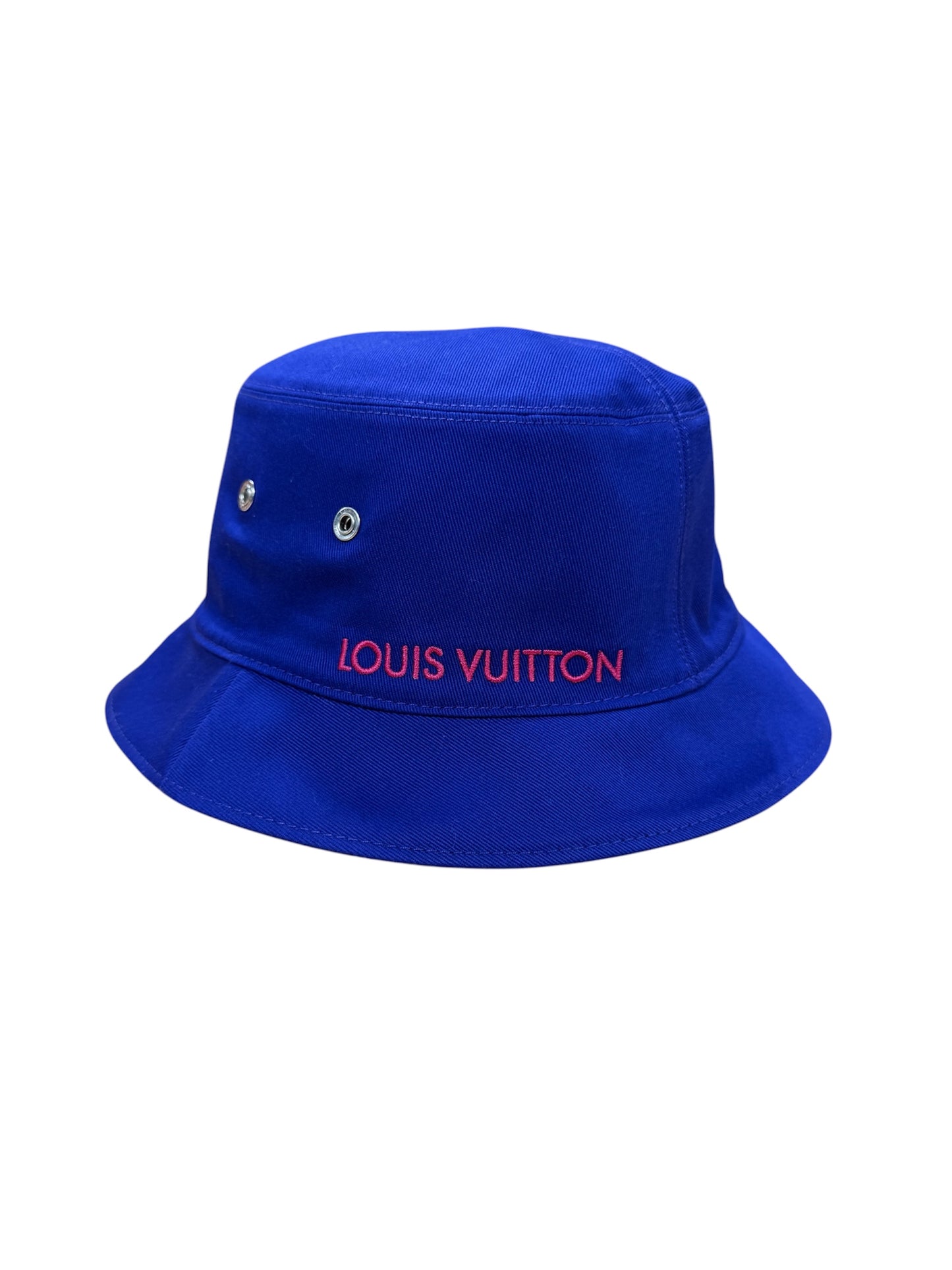 Louis Vuitton Illusion Monogram Bucket Hat Blue Gradient Pink