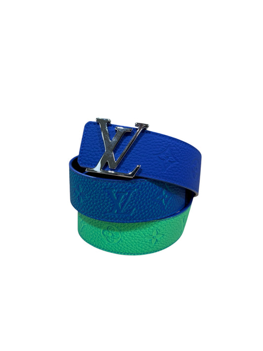 Louis Vuitton Taurillon Illusion Blue/Green 40mm Belt