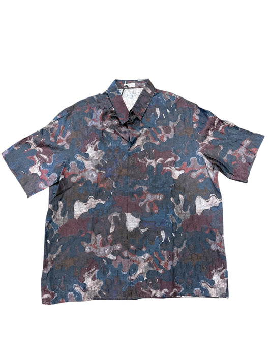 Dior x Peter Doig Oblique Button-Up Shirt