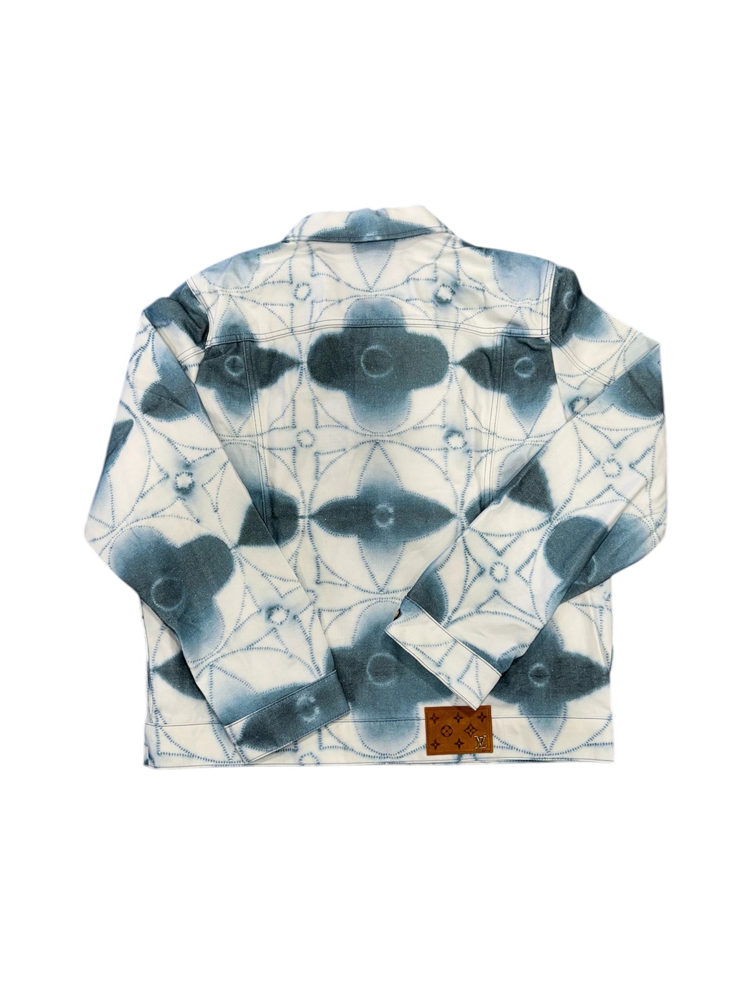 Louis Vuitton Monogram Shibori Printed Denim Jacket