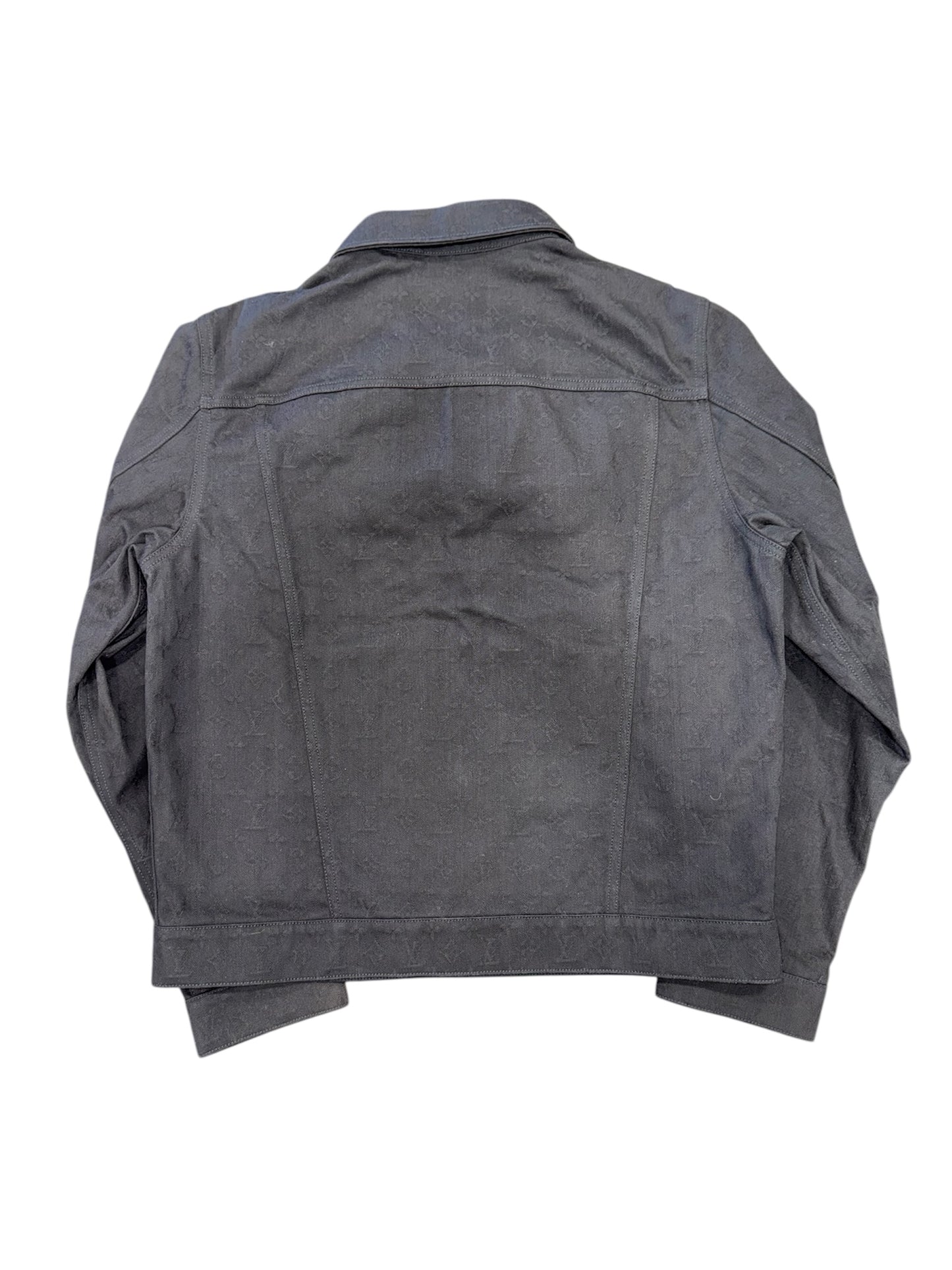 Louis Vuitton Black Workwear Denim Jacket
