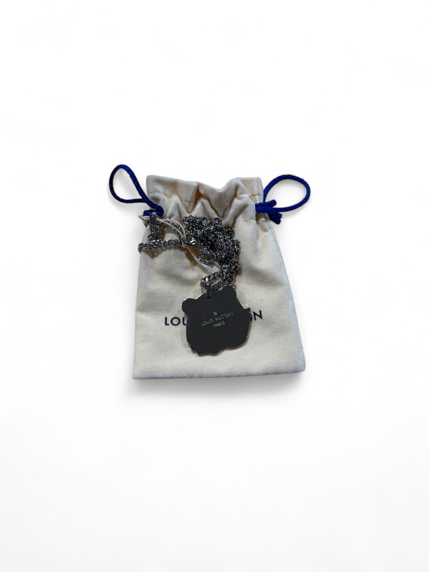 Louis Vuitton x Nigo Tiger Pendant Necklace