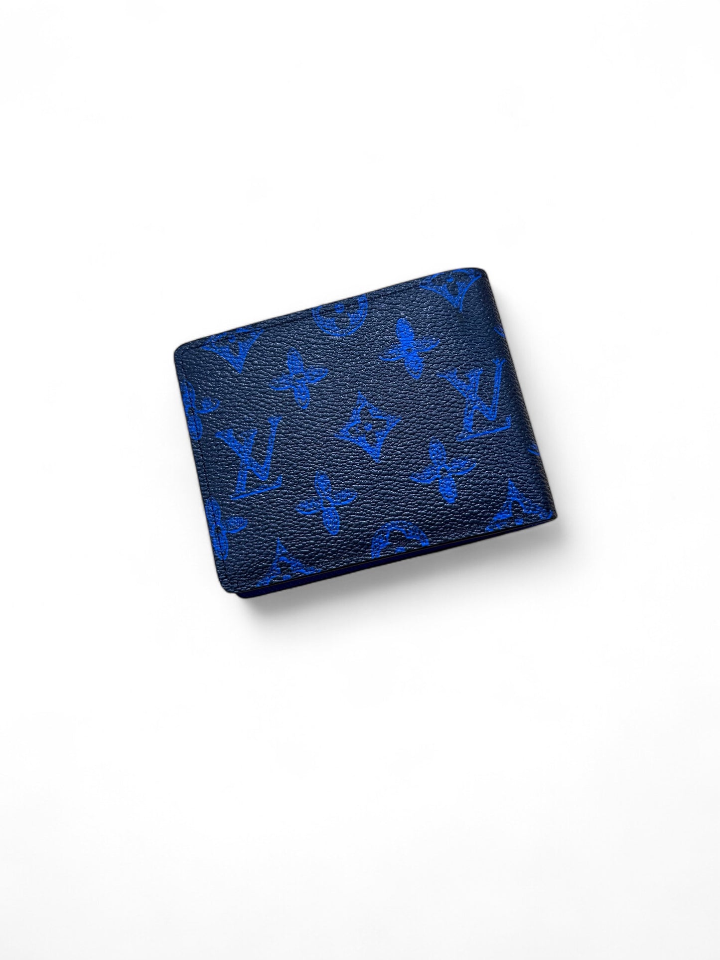 Louis Vuitton! Monogram Multiple Wallet (Blue)